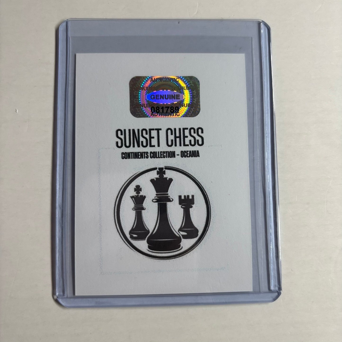 Oceania Collection - Trading Card