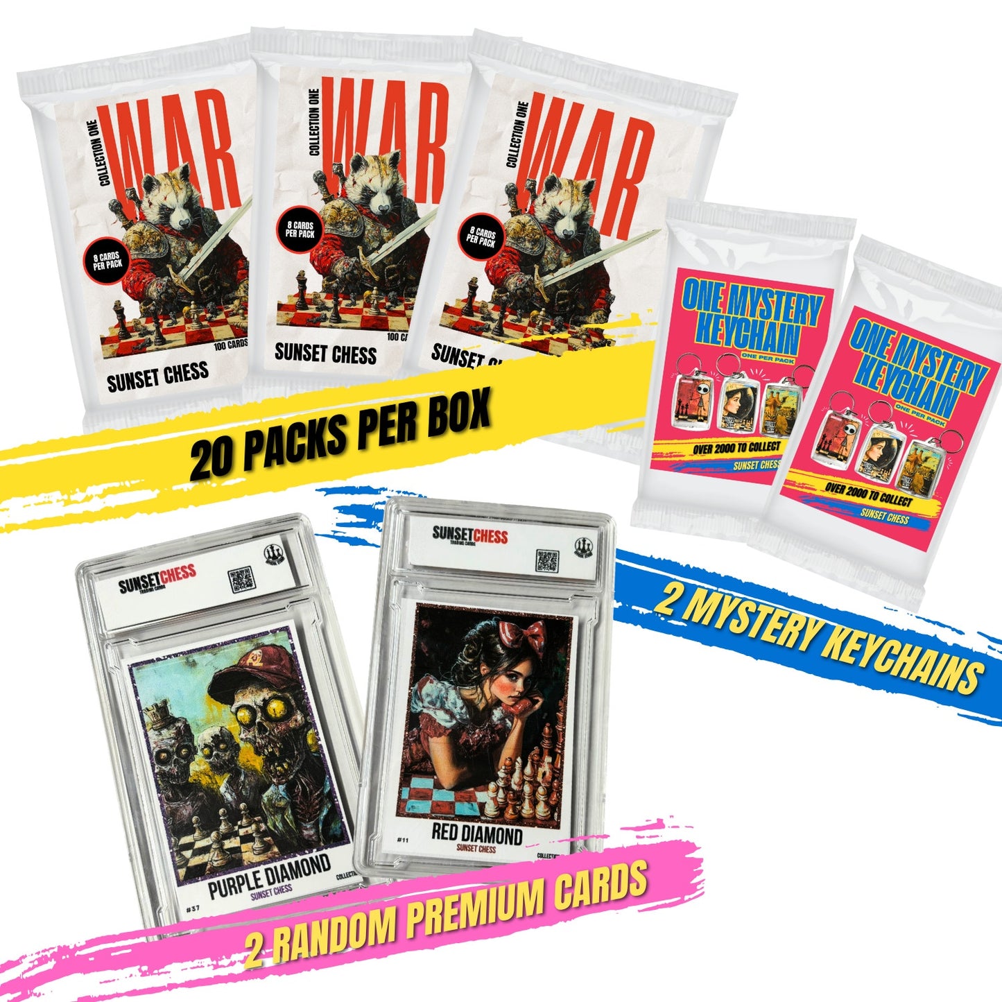 War Collection 1 - Jumbo Box Pack - Chess Trading Cards