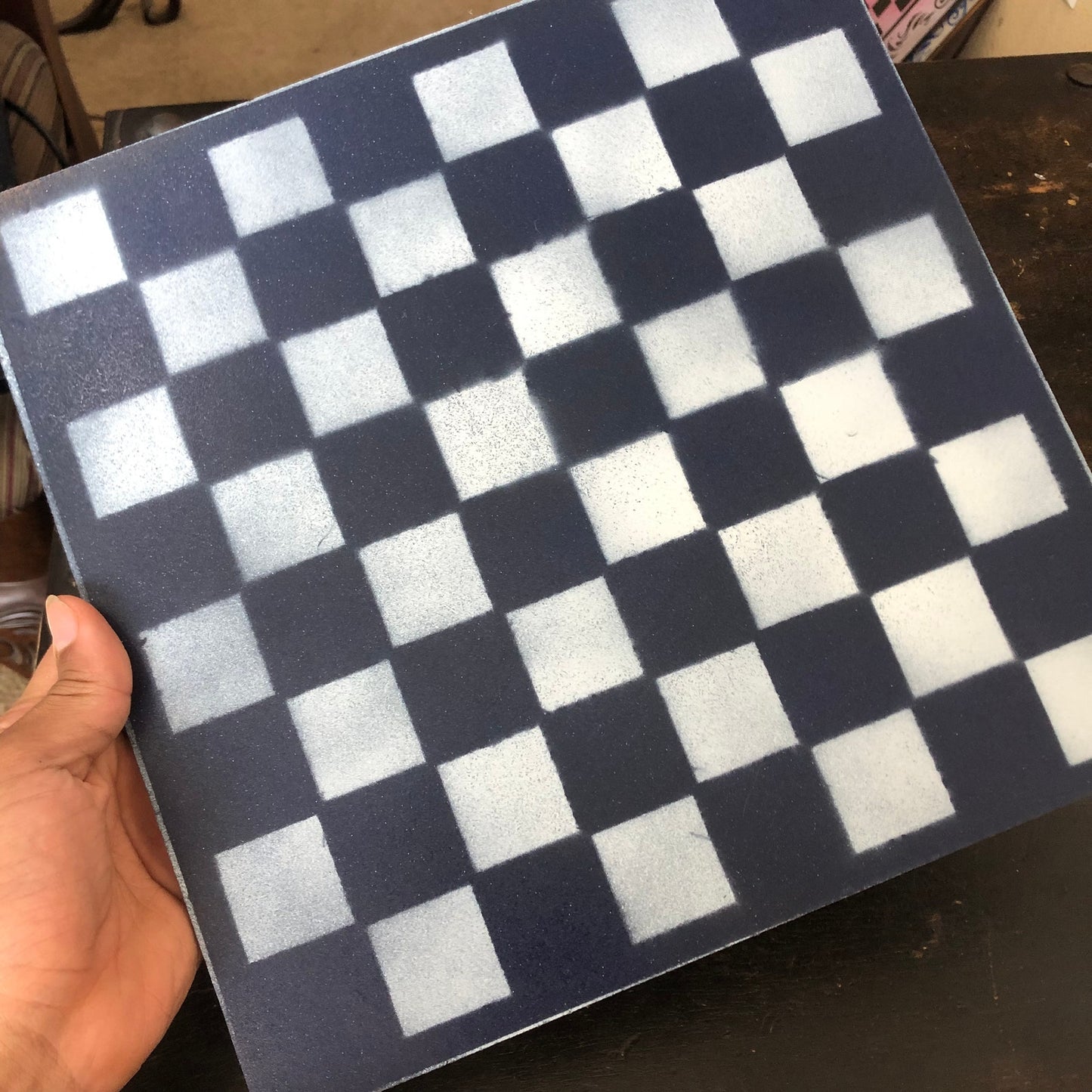 Dark Luxury - Painted Chess Set
