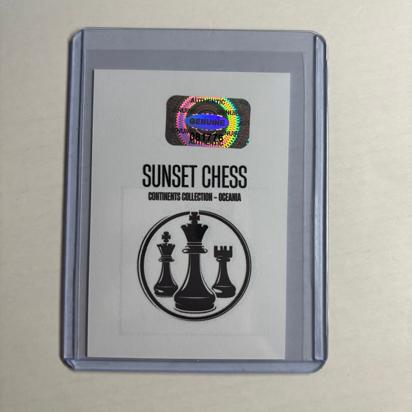 Oceania Collection - Trading Card