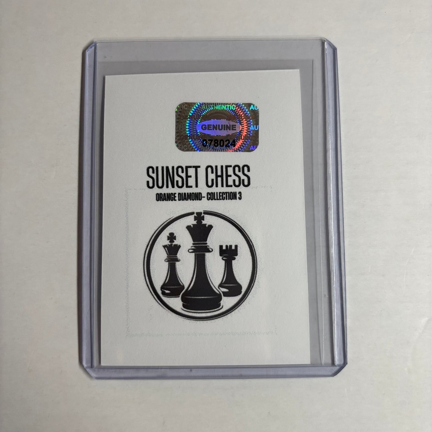 Orange Diamond Collection 3 - Trading Card
