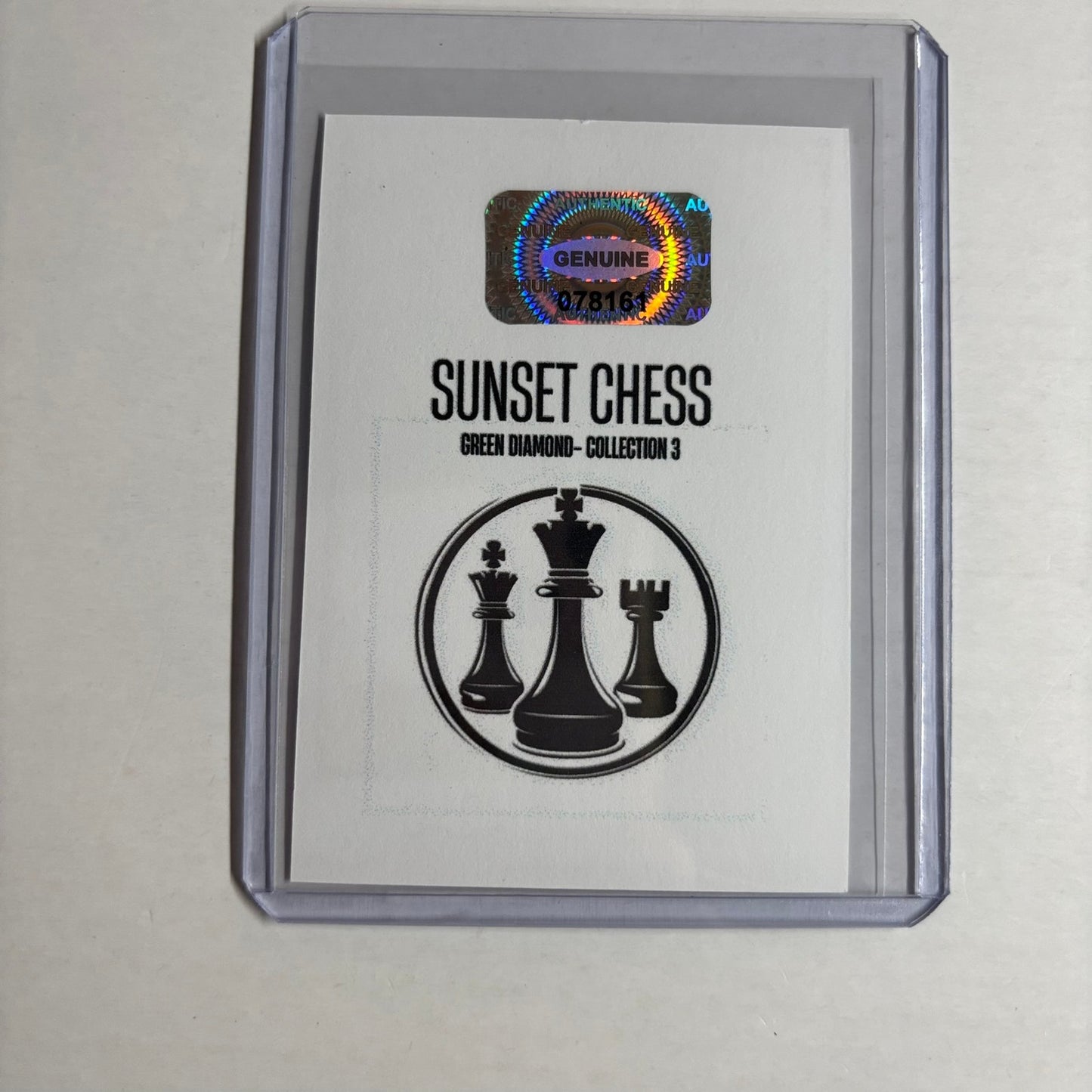 Green Diamond Collection 3 - Trading Card