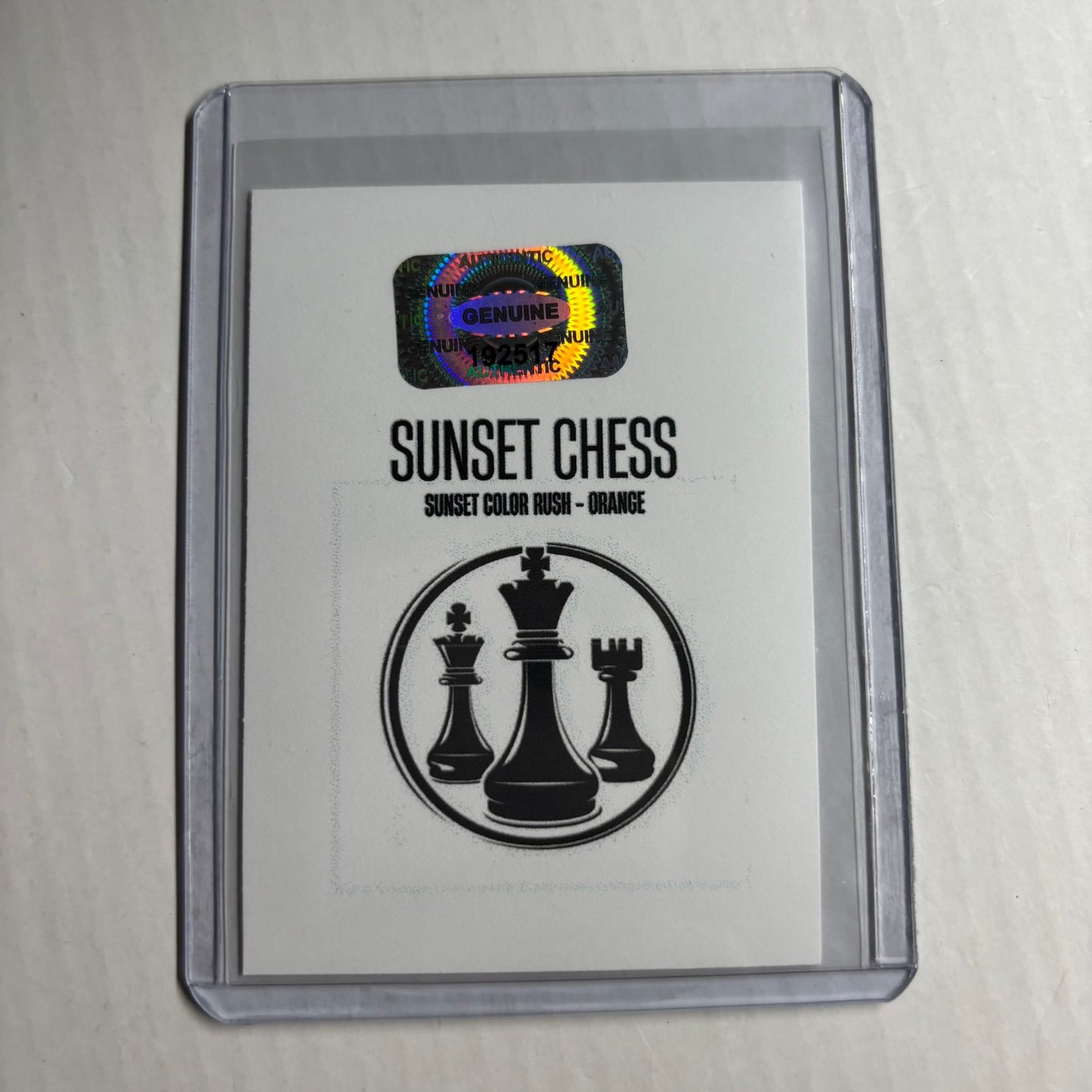 Orange Collection - Trading Card