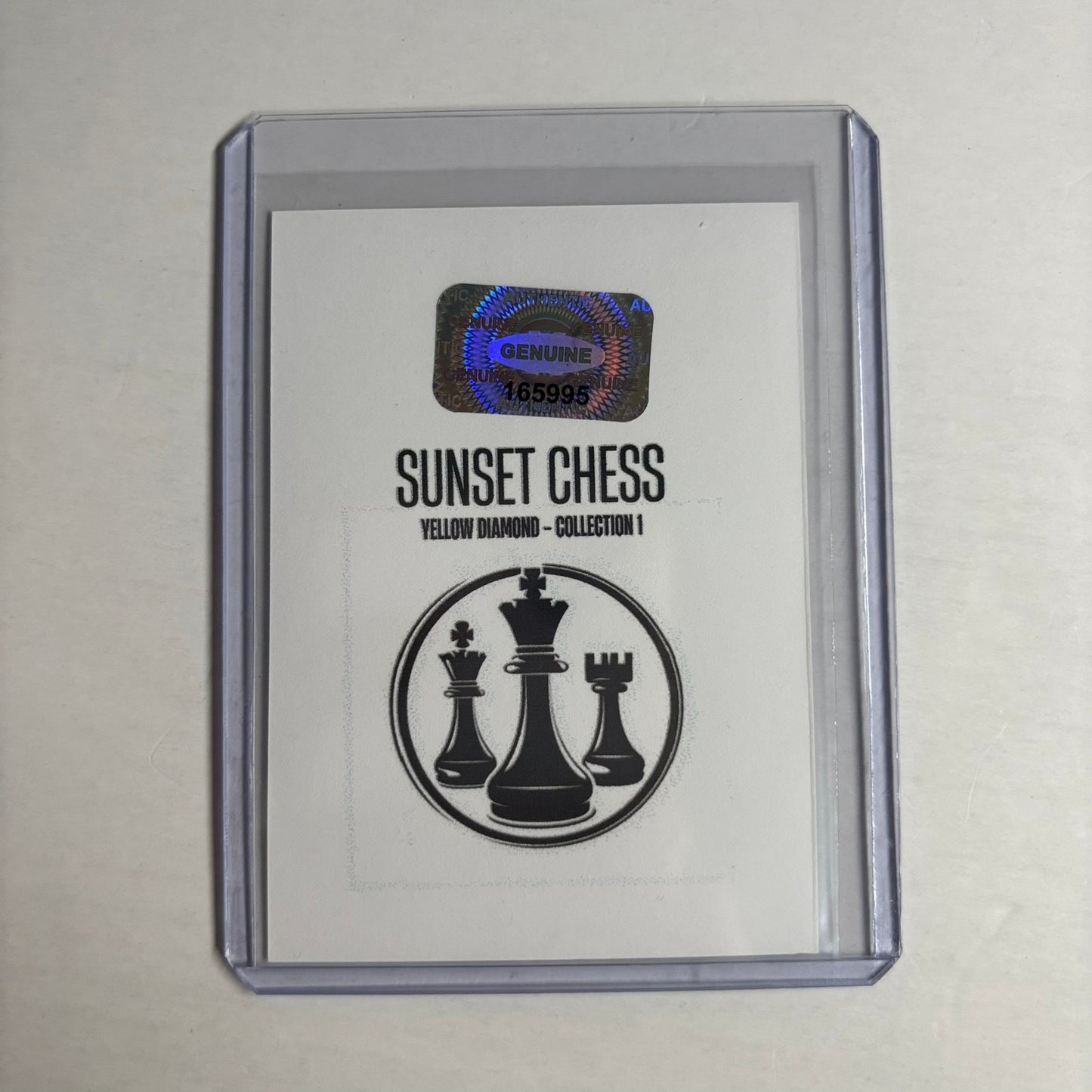 Yellow Diamond Collection 1 - Trading Card