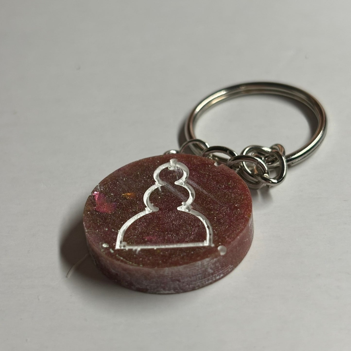 Royal Brown Pawn - Handmade Resin Keychain