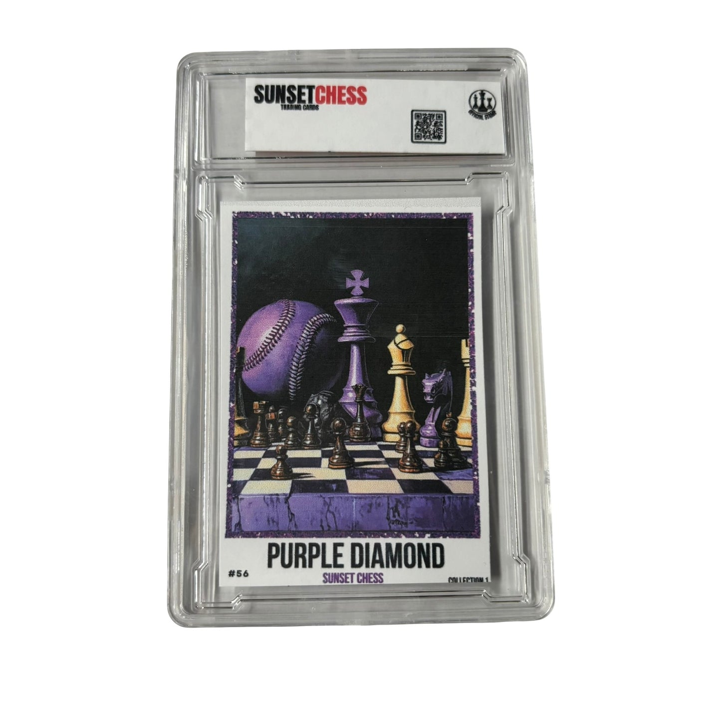 Purple Diamond Collection 1 - Premium Trading Card