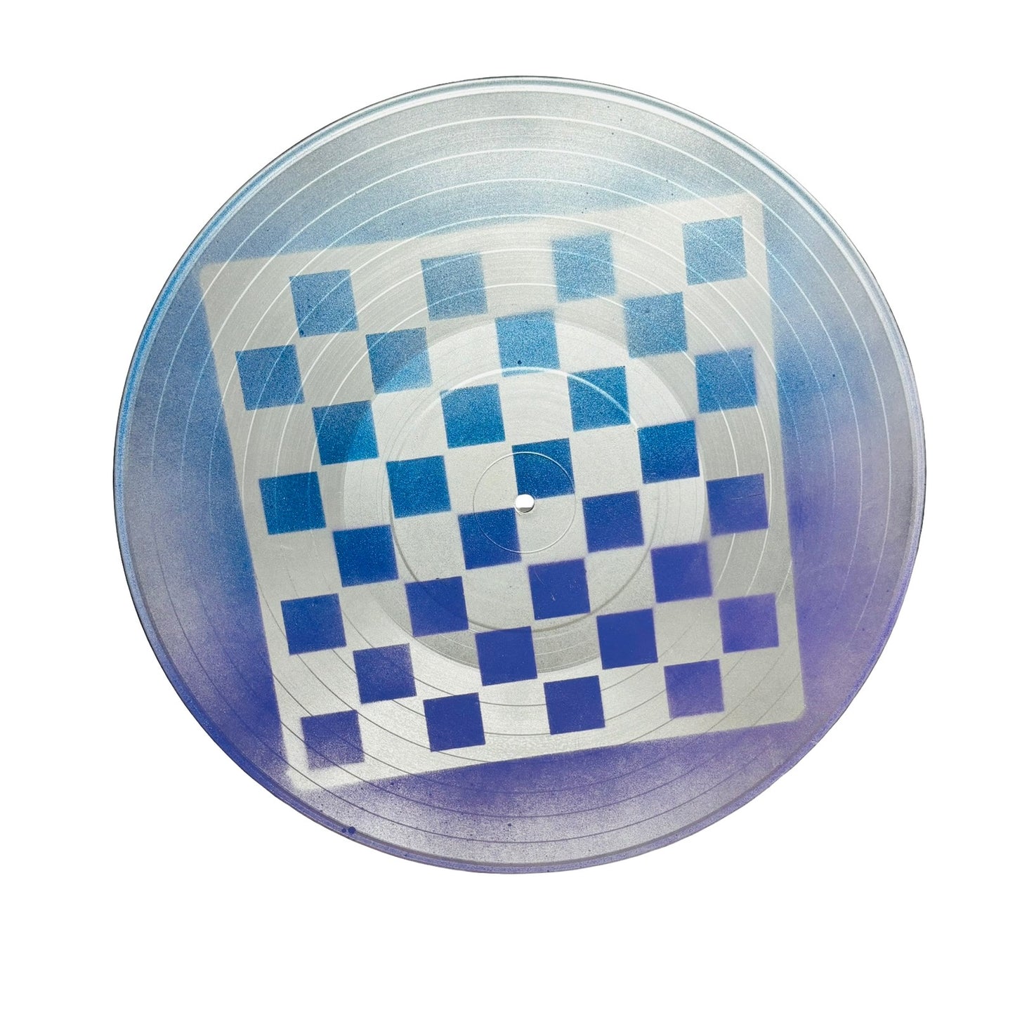 Purple Blue Chrome - Vinyl Chess Board