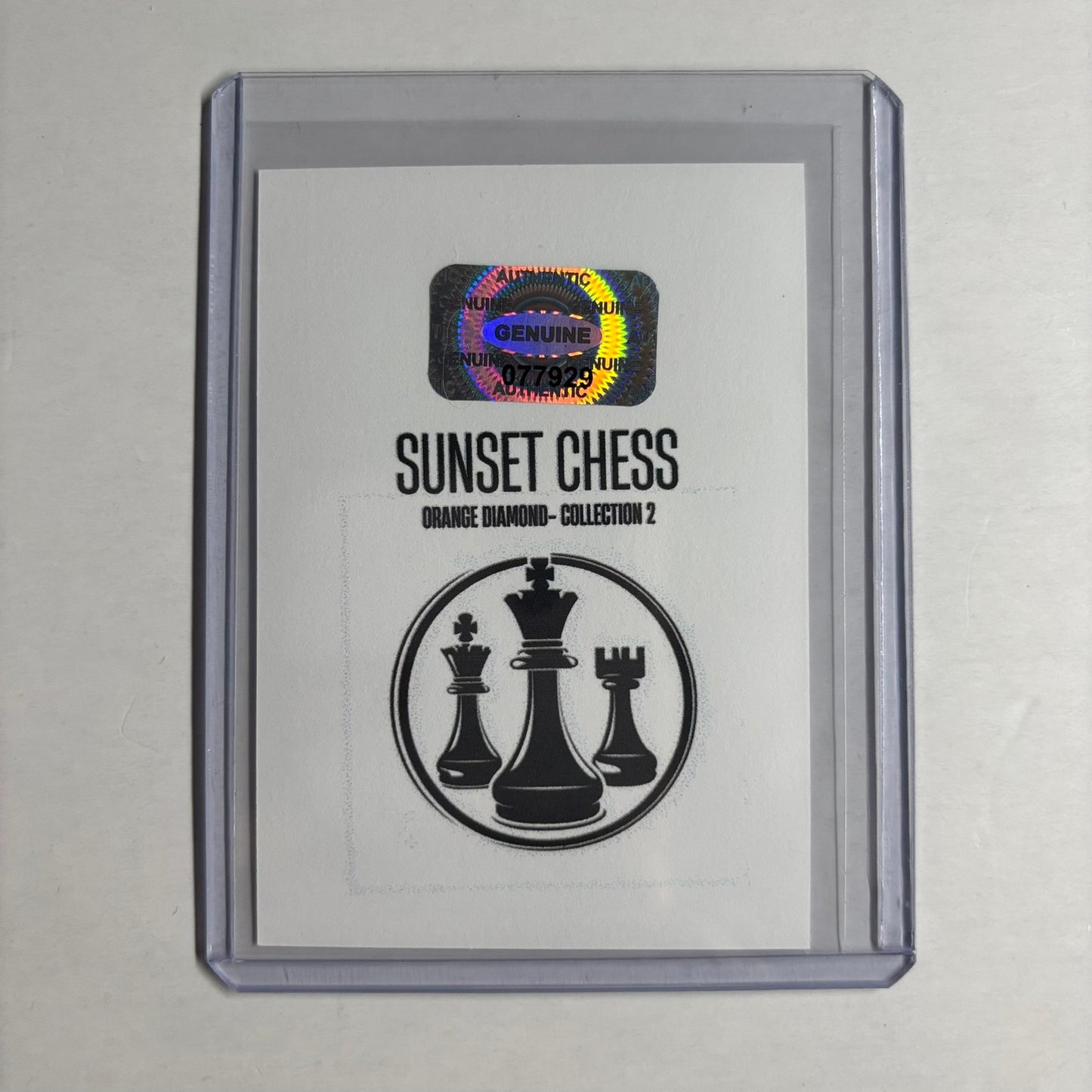 Orange Diamond Collection 2 - Trading Card
