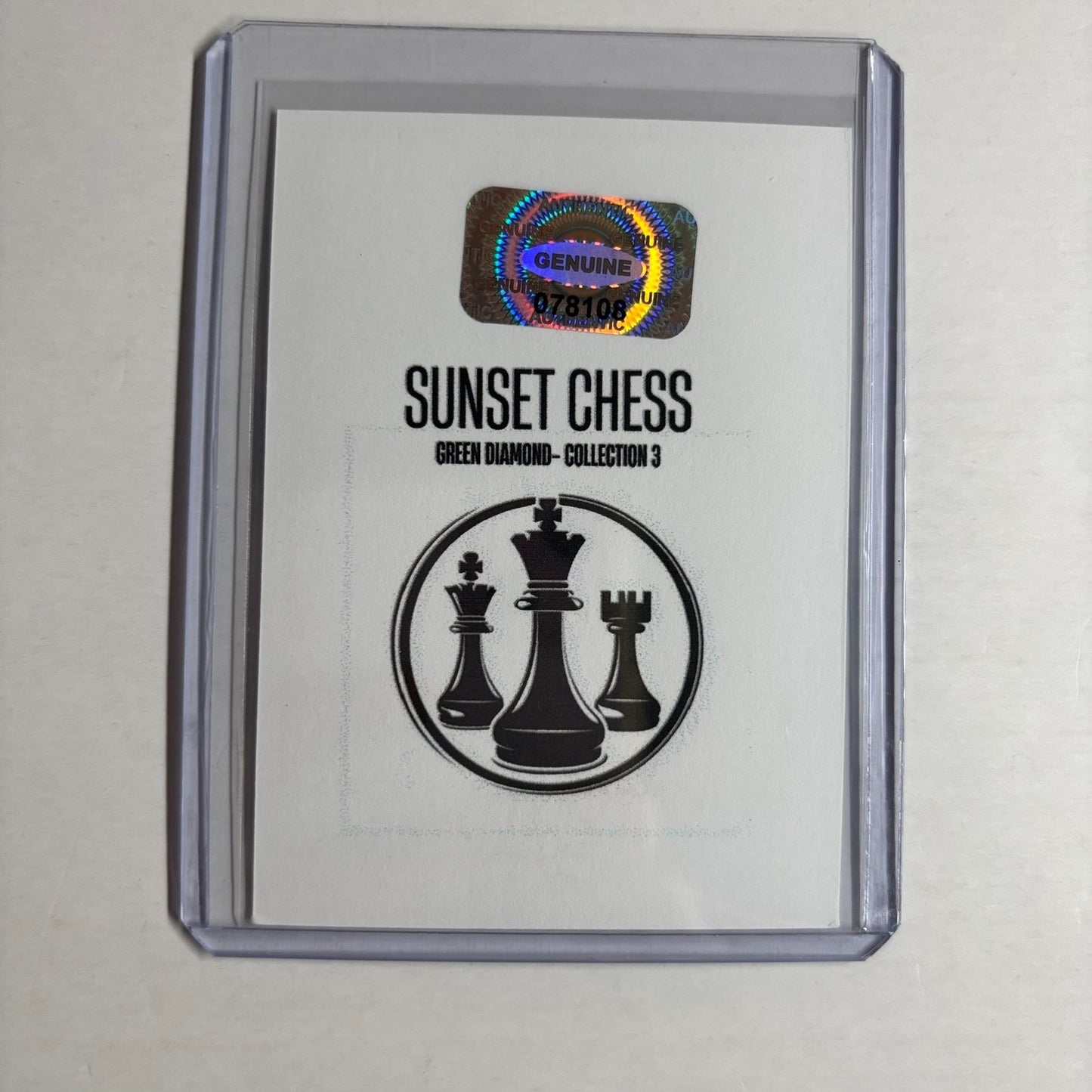 Green Diamond Collection 3 - Trading Card