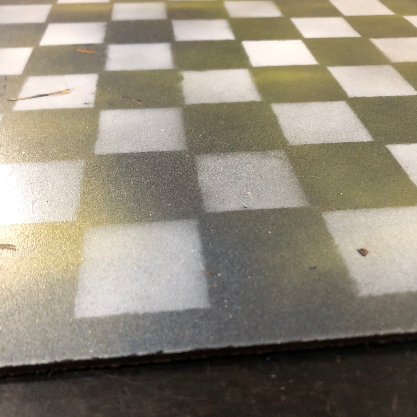 Metallic Green - Painted Chess Set