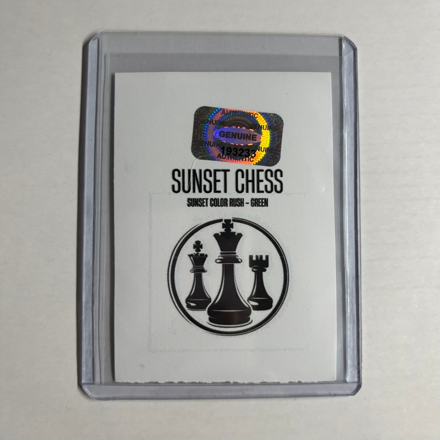 Green Collection - Trading Card