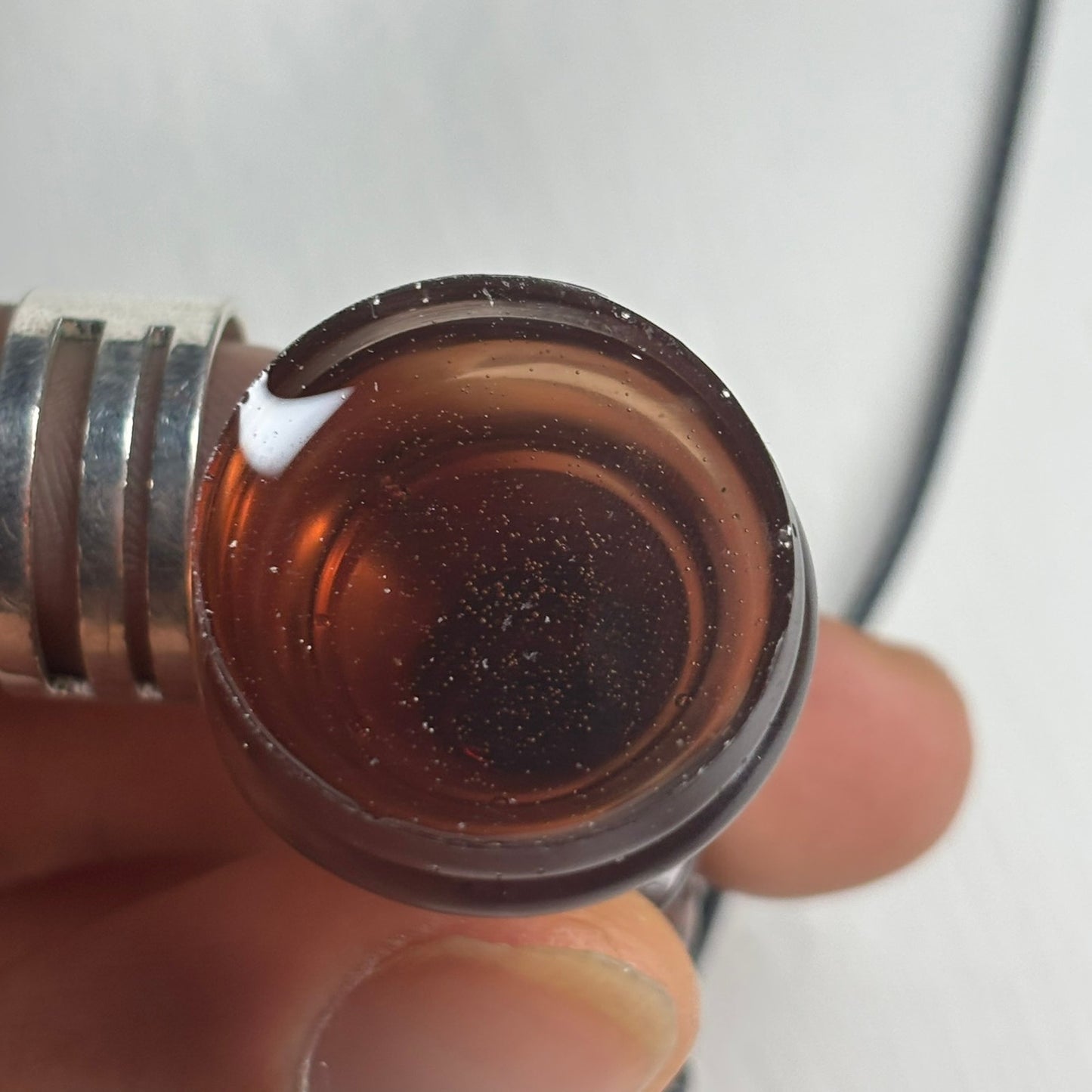 Coffee Brown Bishop - Handmade Resin Chess Necklace