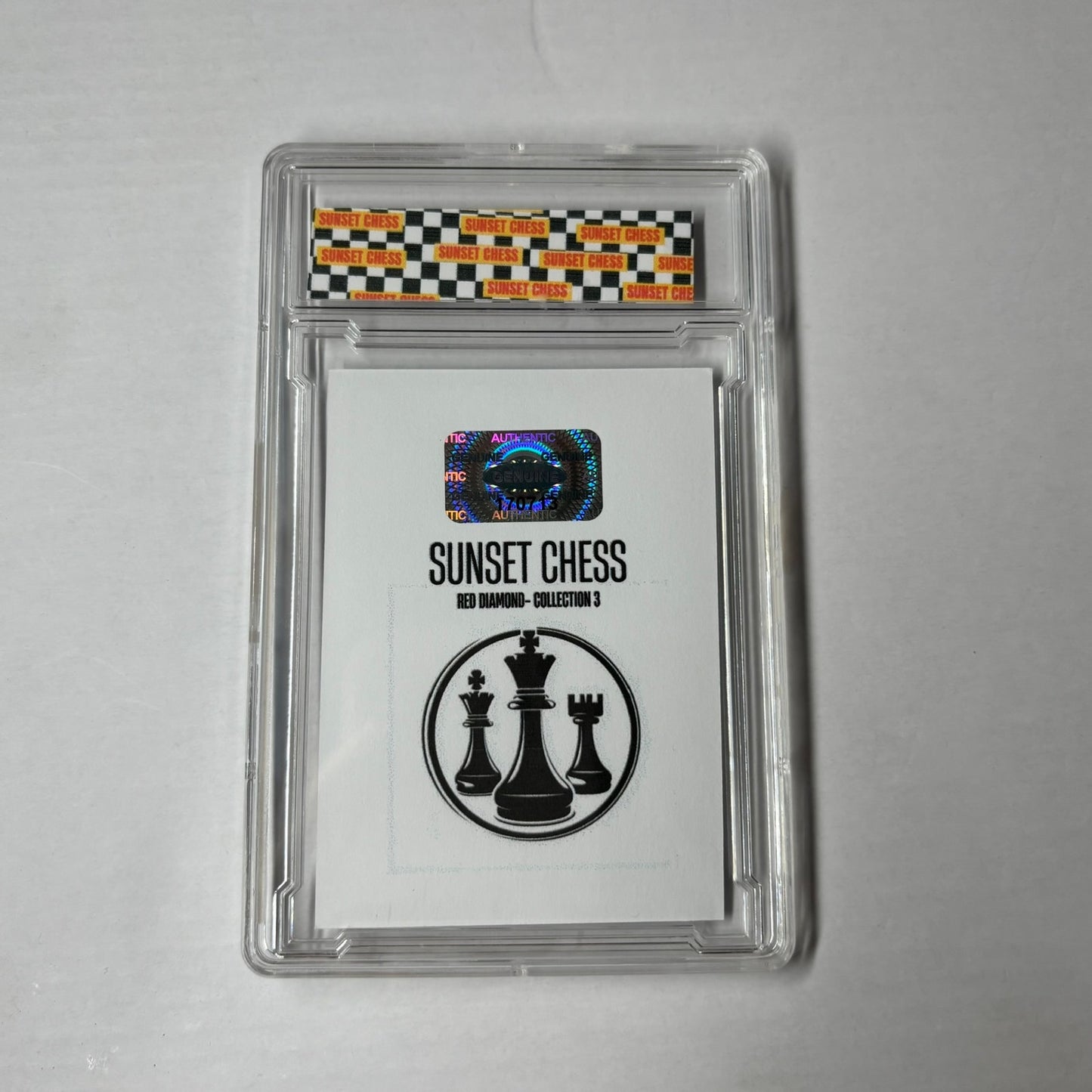 Red Diamond Collection Card #03 - Premium Trading Card