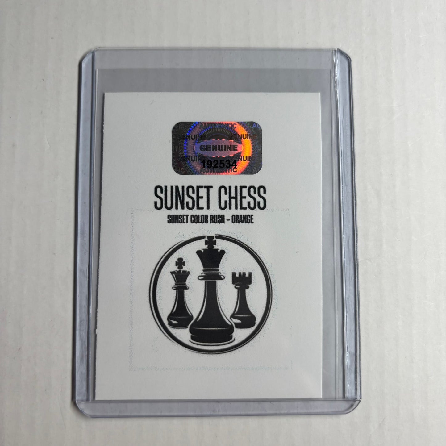 Orange Collection - Trading Card