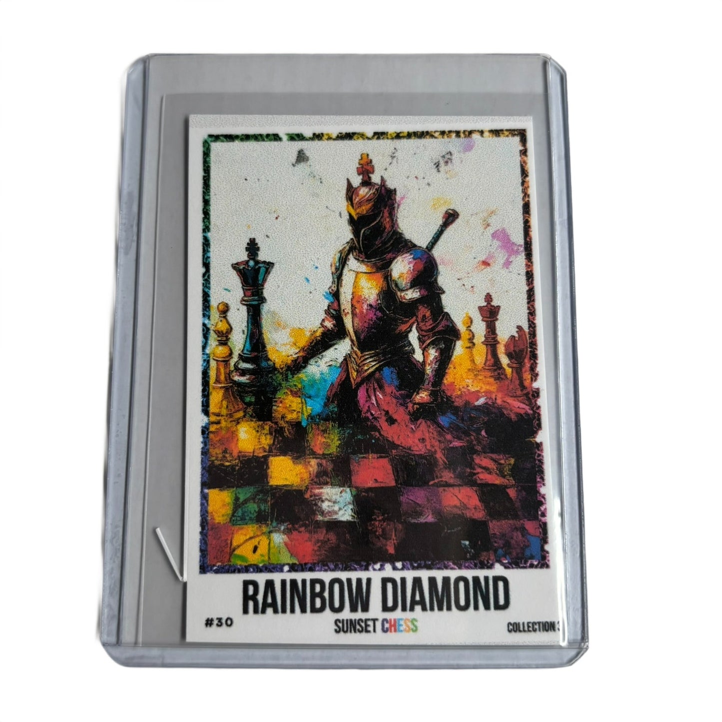 Rainbow Diamond Collection 3 Card #30 - Scrapbook Trading Card