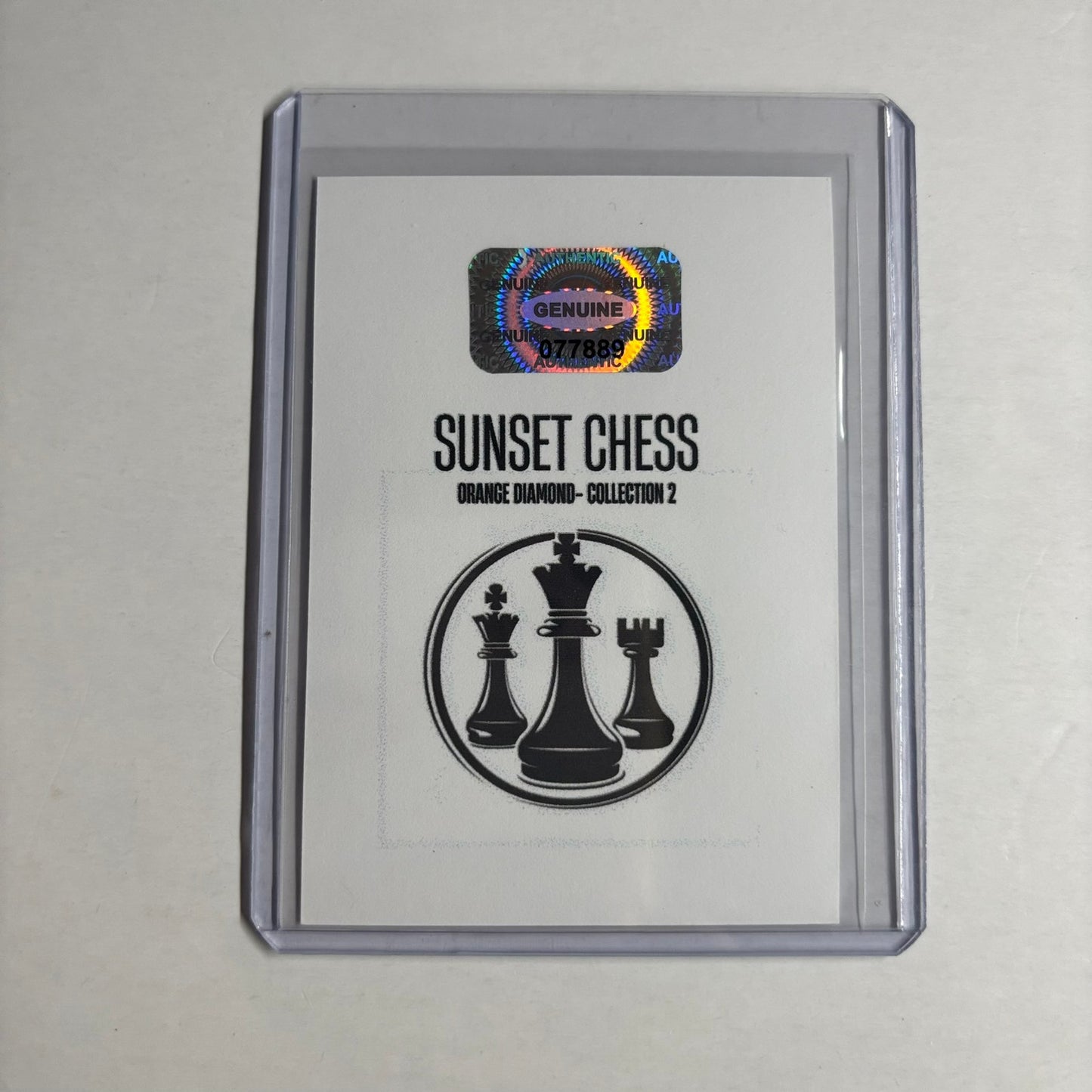 Orange Diamond Collection 2 - Trading Card