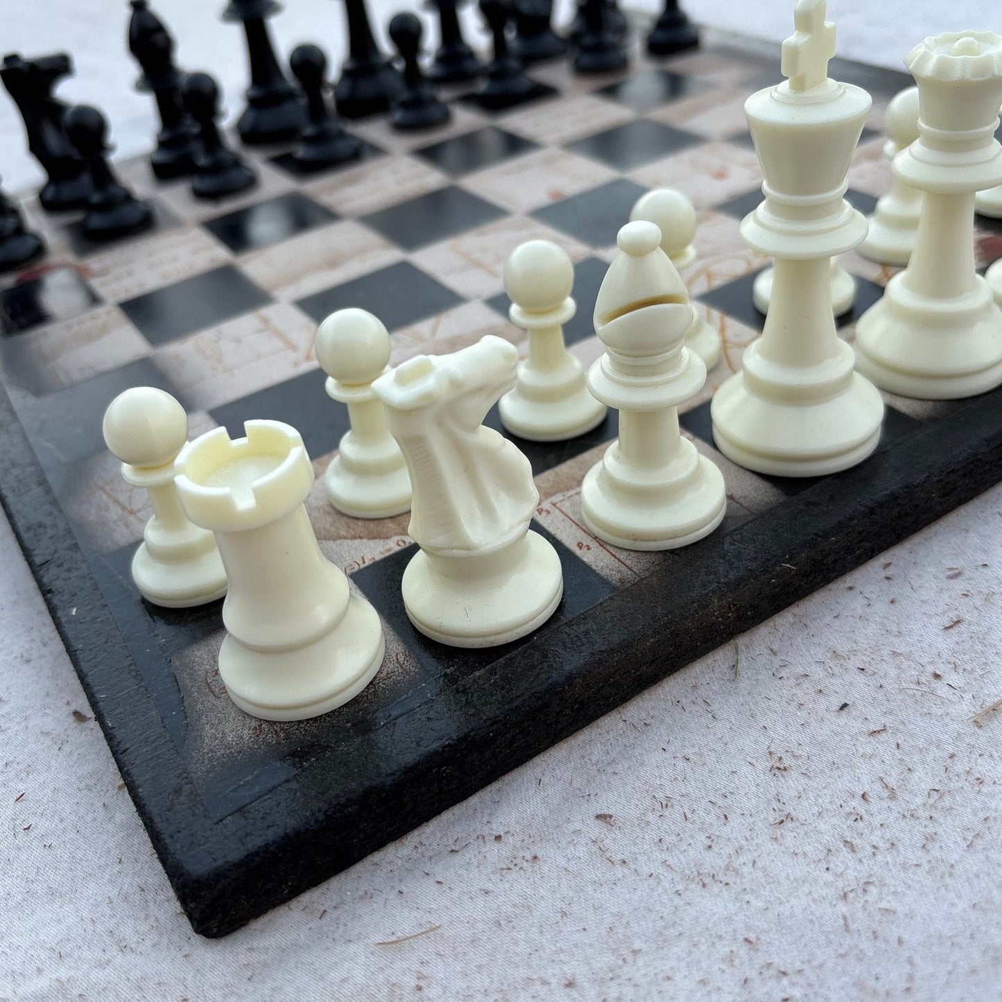 Mystic Writings - Scrapbook Chess Set