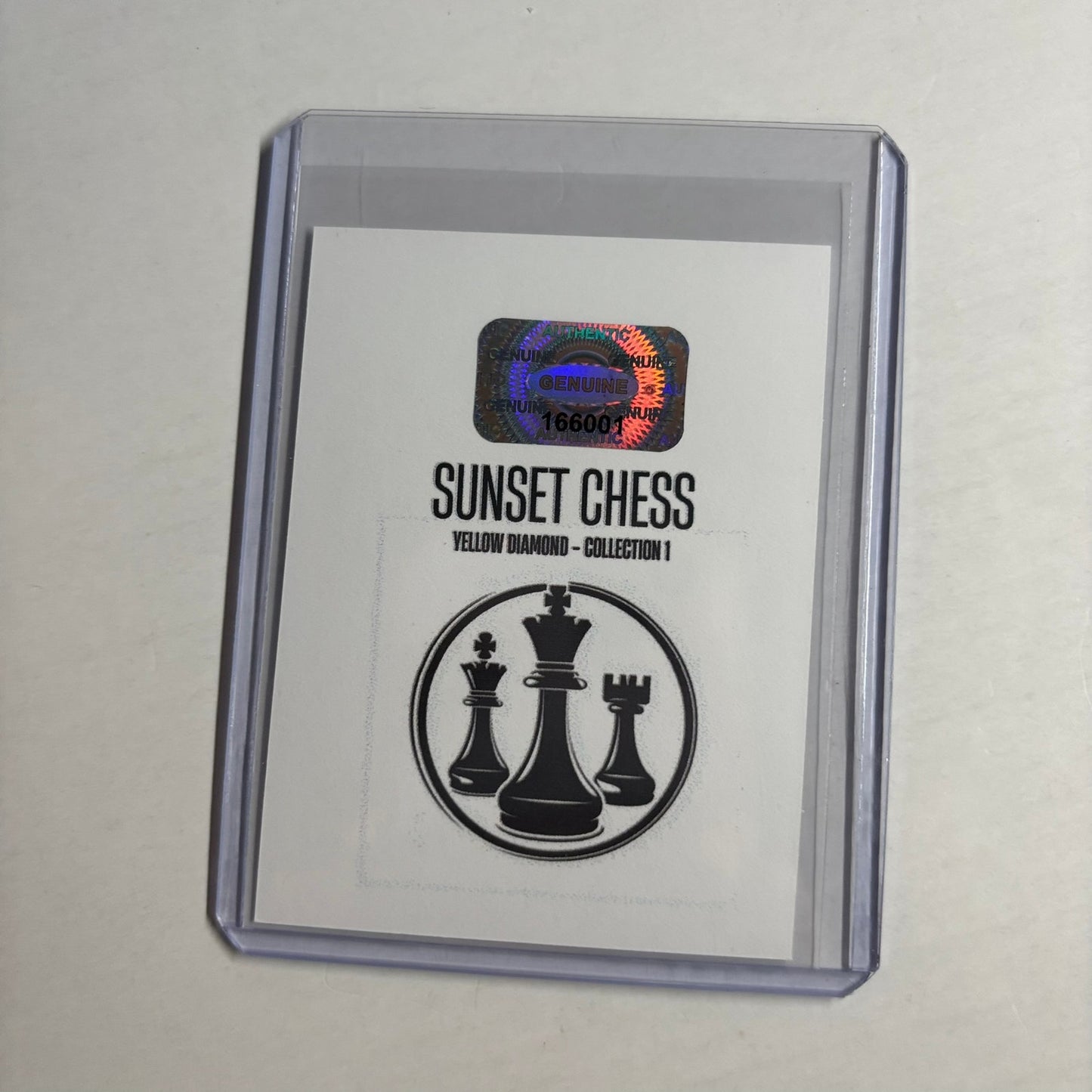 Yellow Diamond Collection 1 - Trading Card