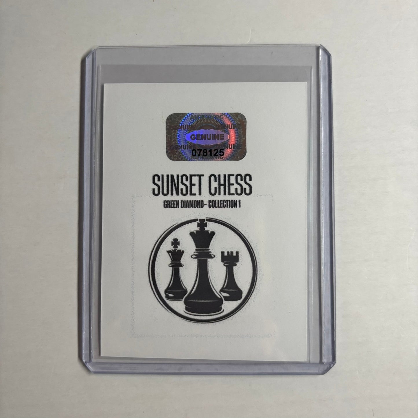 Green Diamond Collection 1 - Trading Card