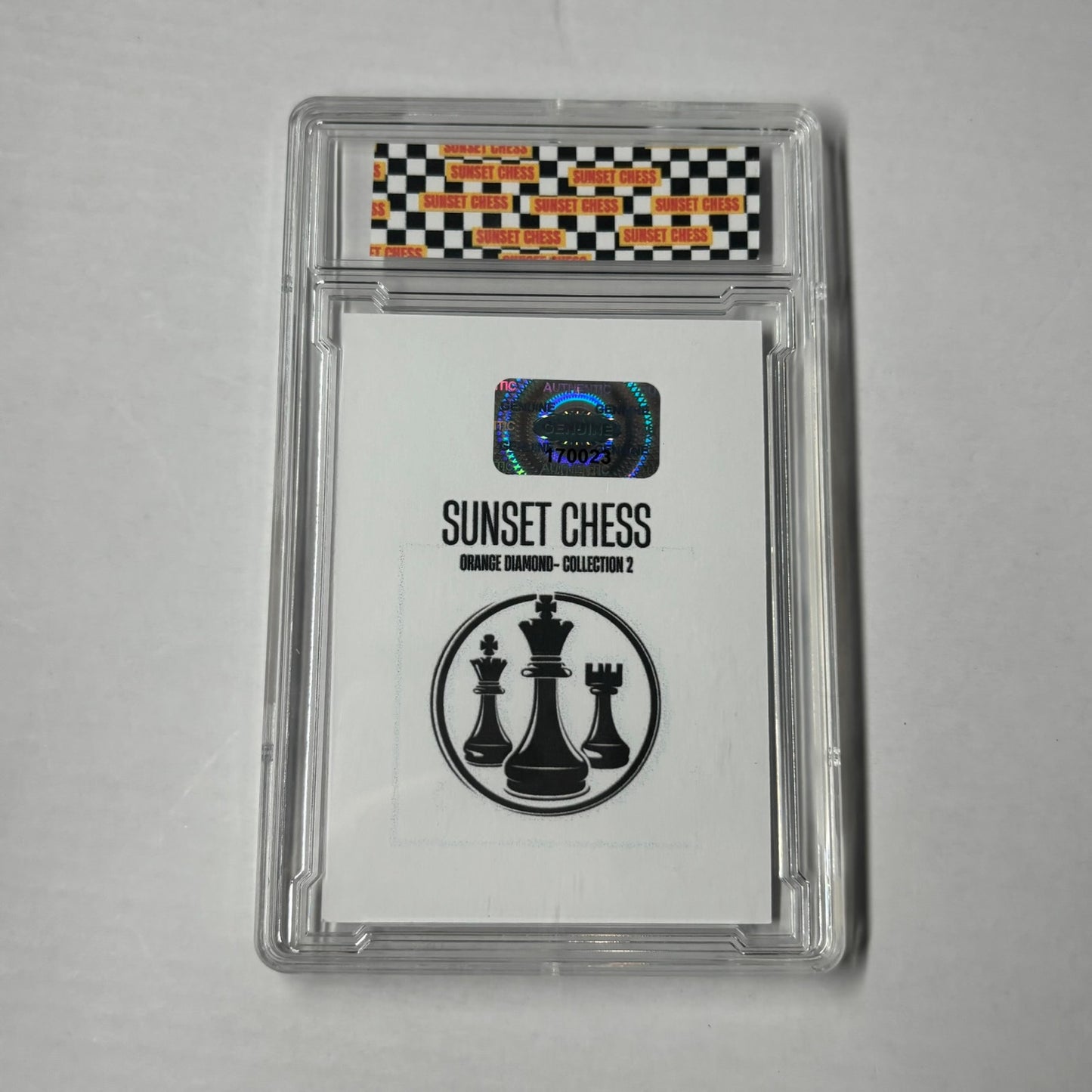 Orange Diamond Collection 2 - Premium Trading Card