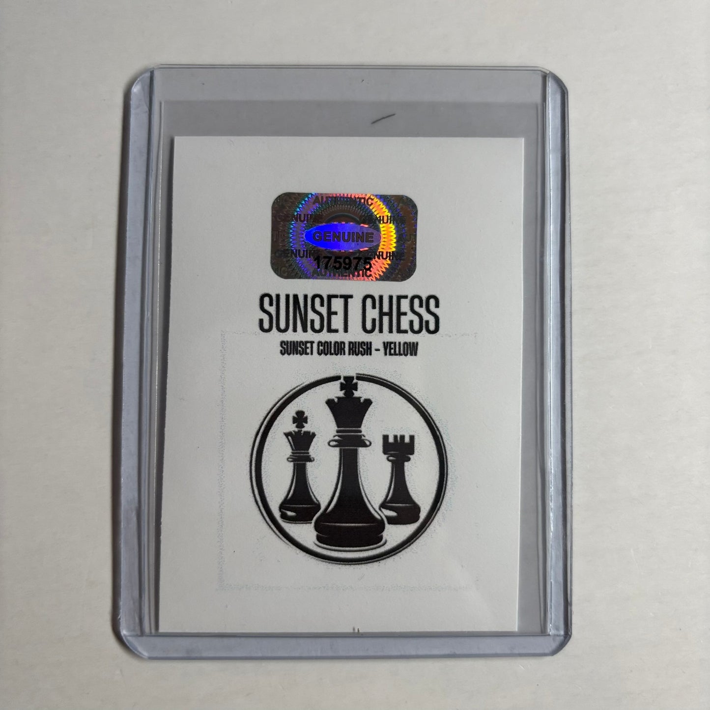 Yellow Collection - Trading Card