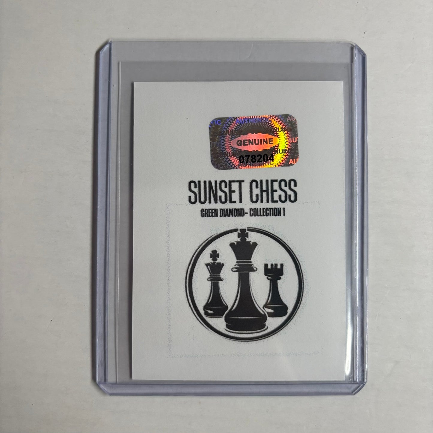 Green Diamond Collection 1 - Trading Card