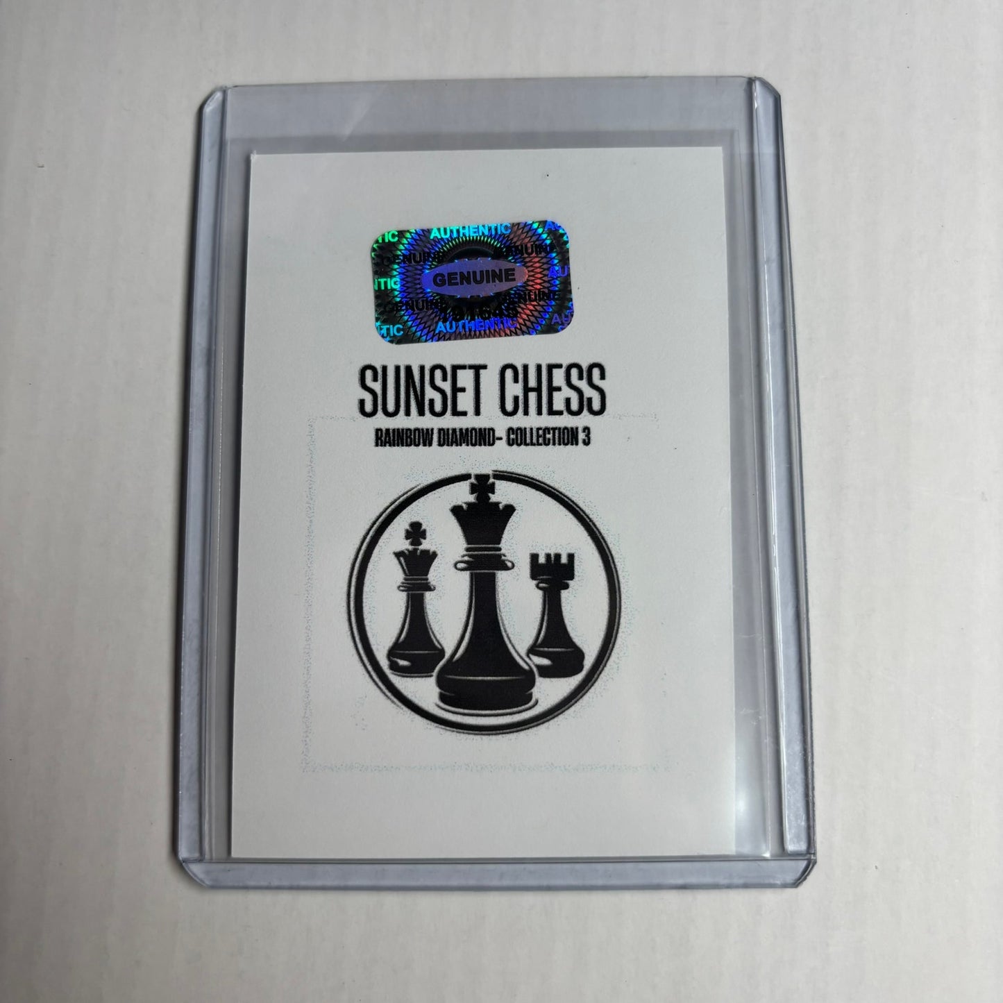 Rainbow Diamond Collection 3 Card #100 - Scrapbook Trading Card