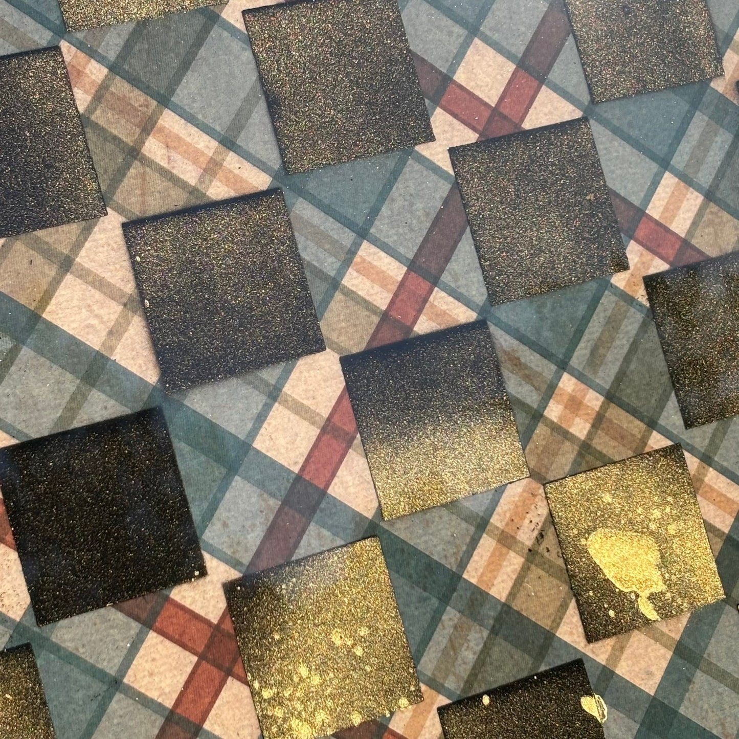 Classic Pattern - Resin Coated Chess Board