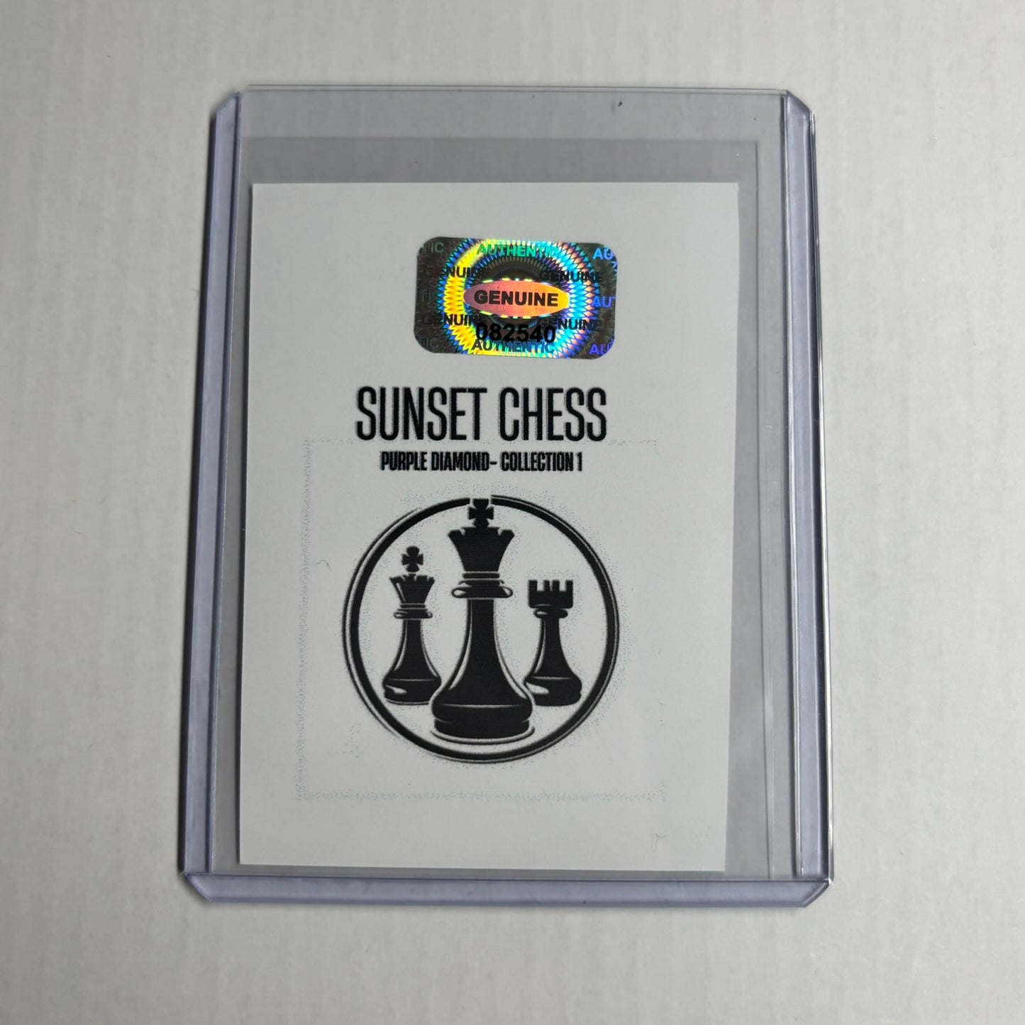 Purple Diamond Collection 1 - Trading Card