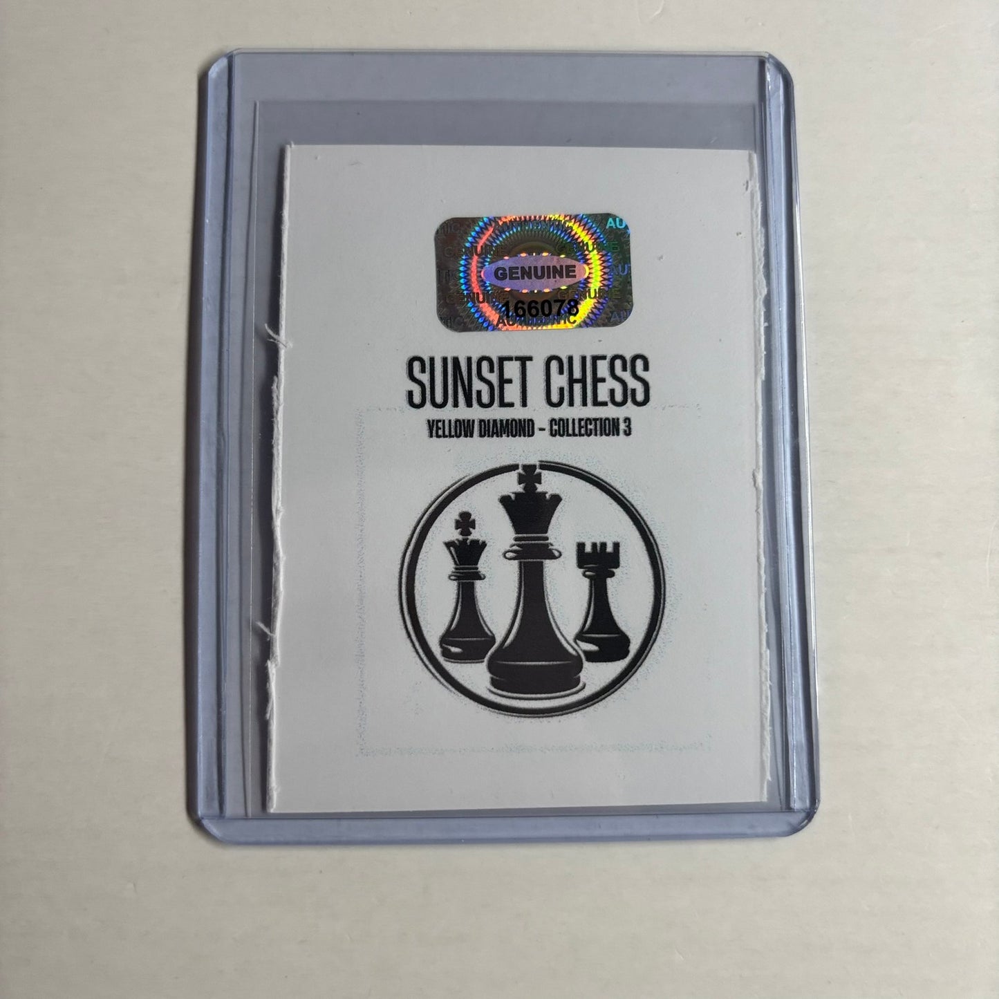 Yellow Diamond Collection 3 - Trading Card