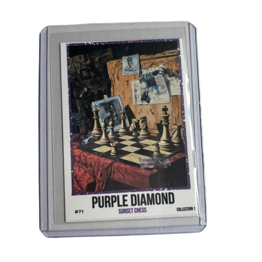 Purple Diamond Collection 1 - Trading Card