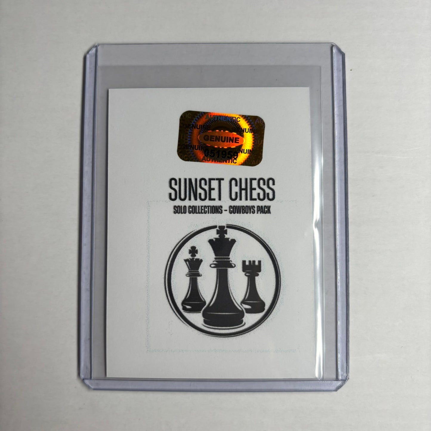 Cowboys Collection - Trading Card