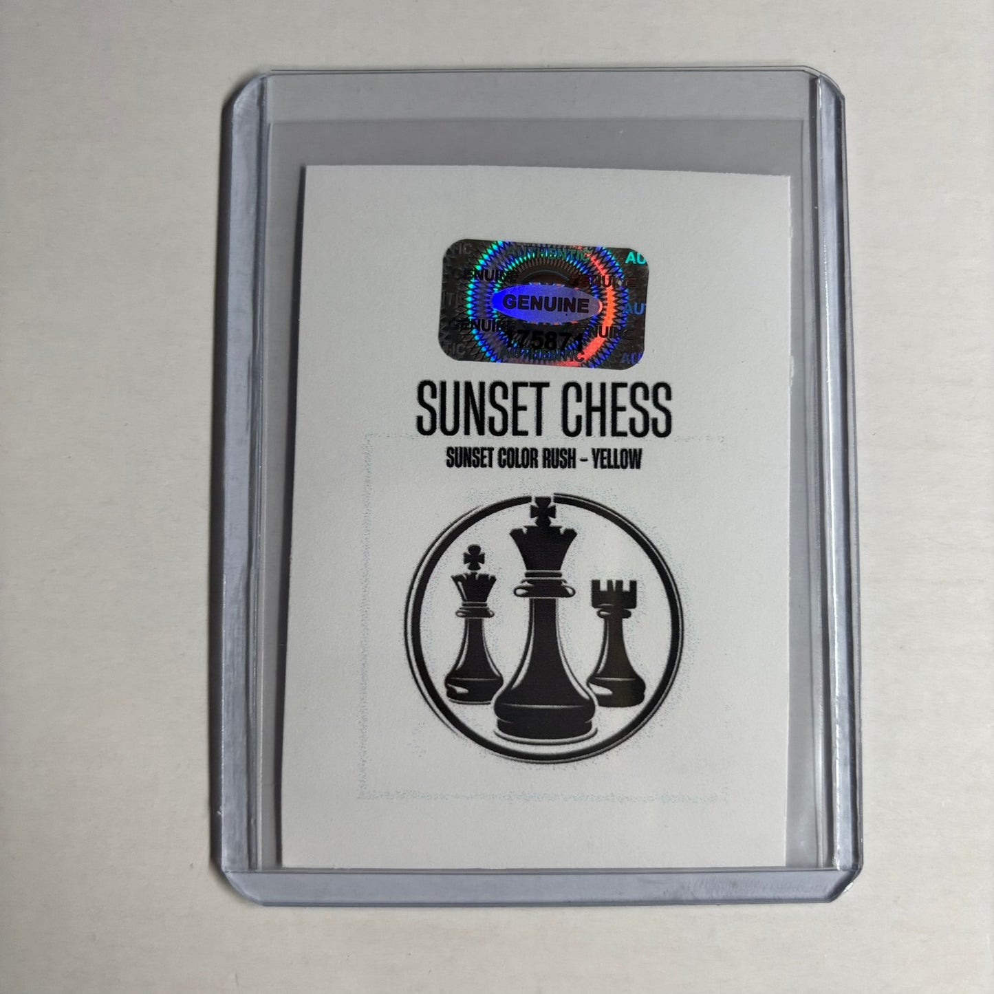 Yellow Collection - Trading Card