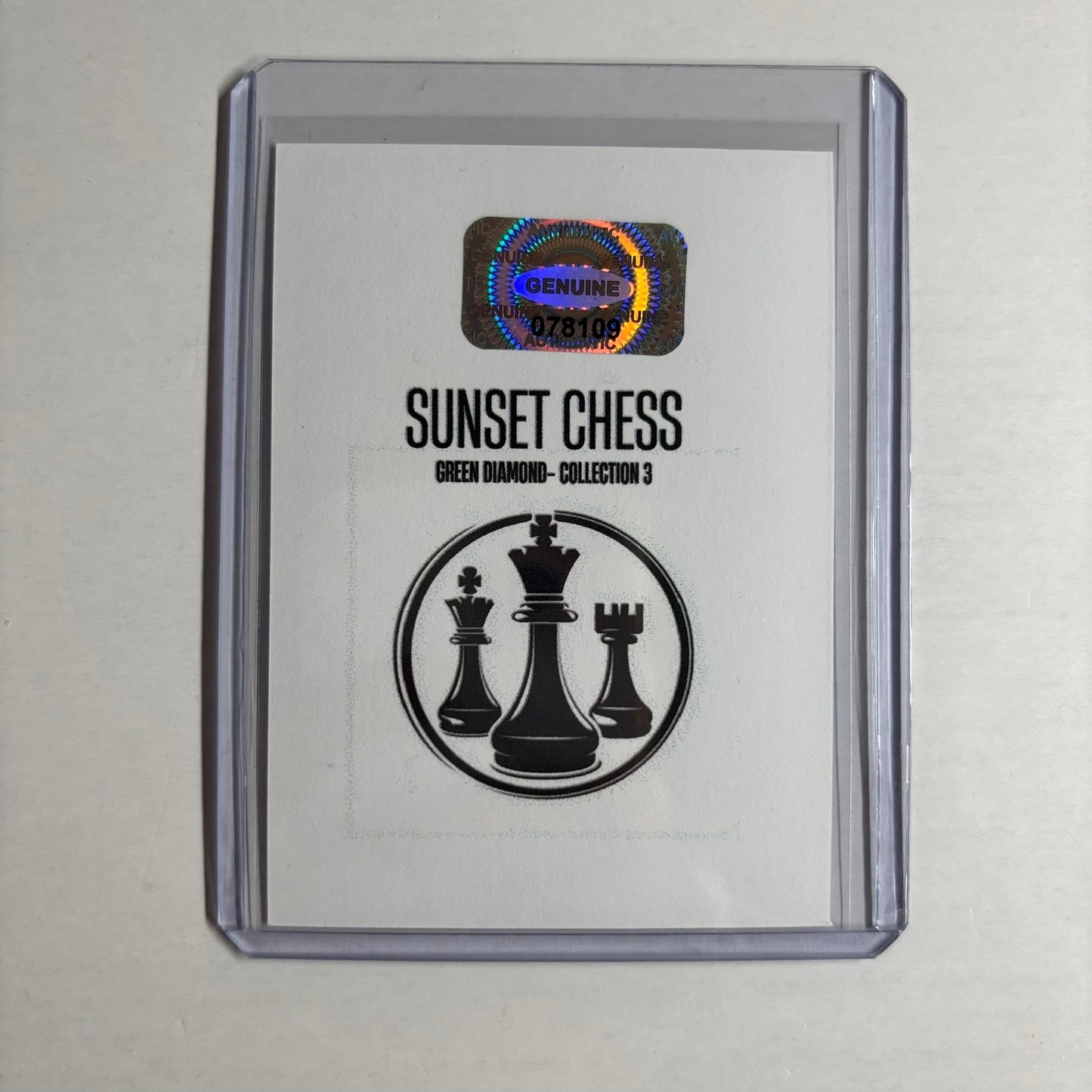 Green Diamond Collection 3 - Trading Card