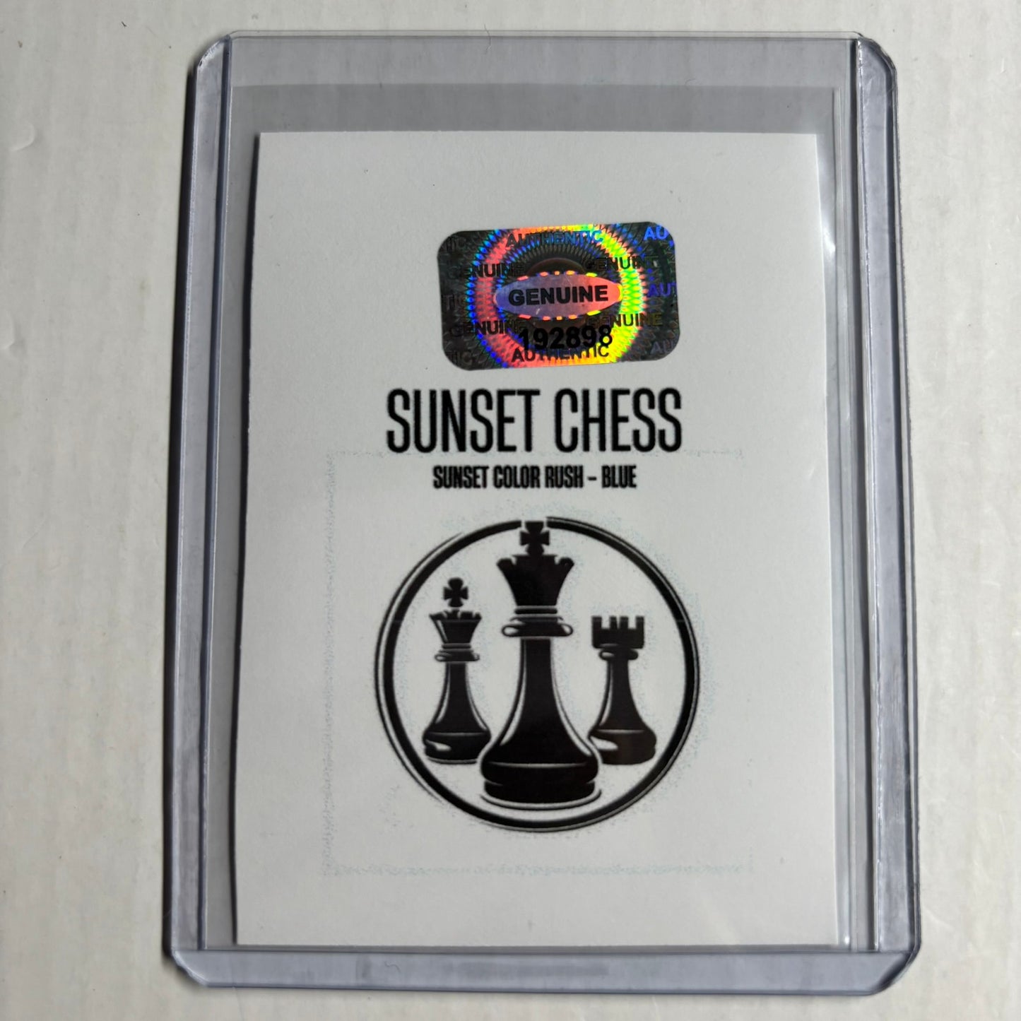 Blue Collection - Trading Card