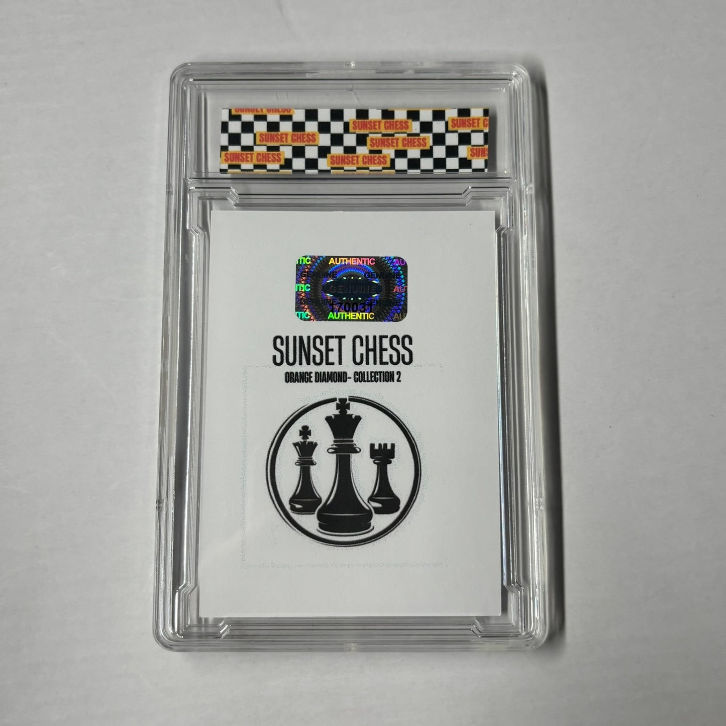 Orange Diamond Collection 2 - Premium Trading Card