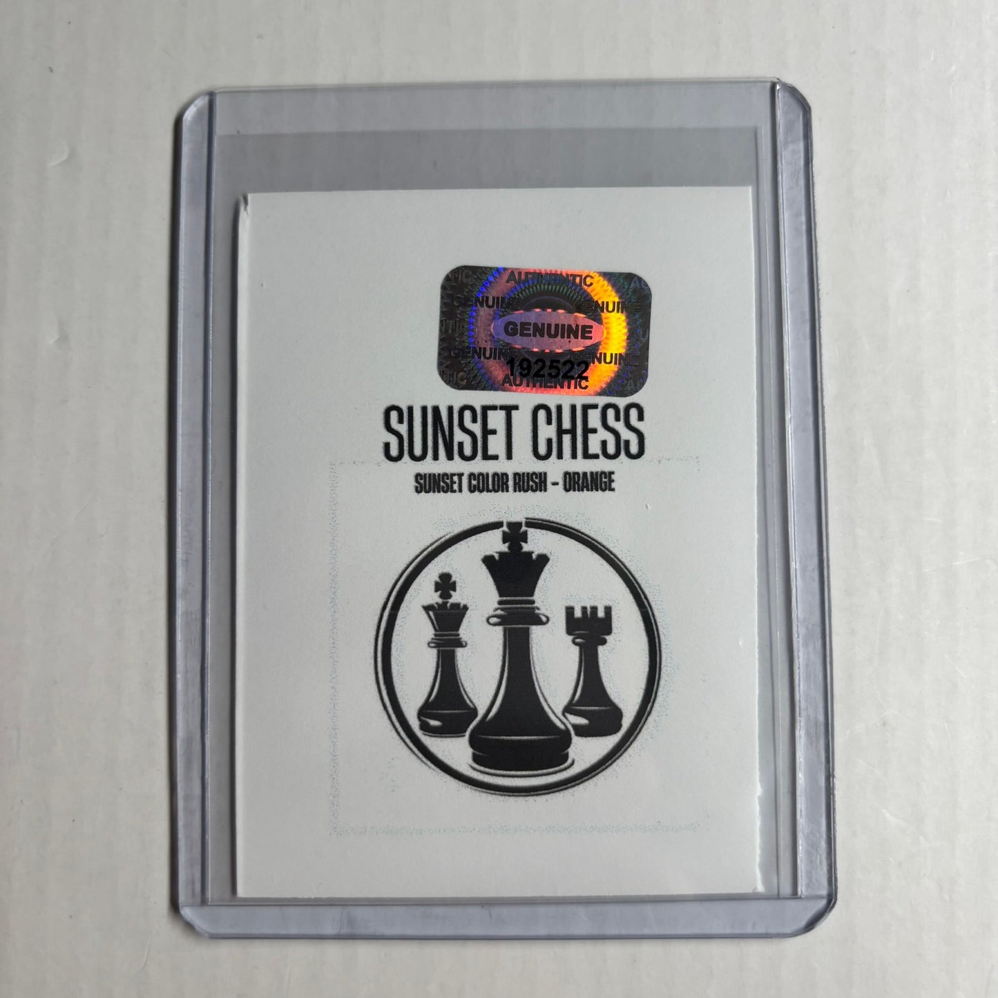 Orange Collection - Trading Card