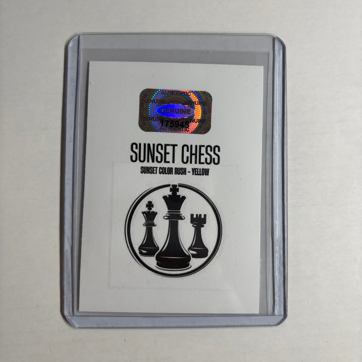 Yellow Collection - Trading Card