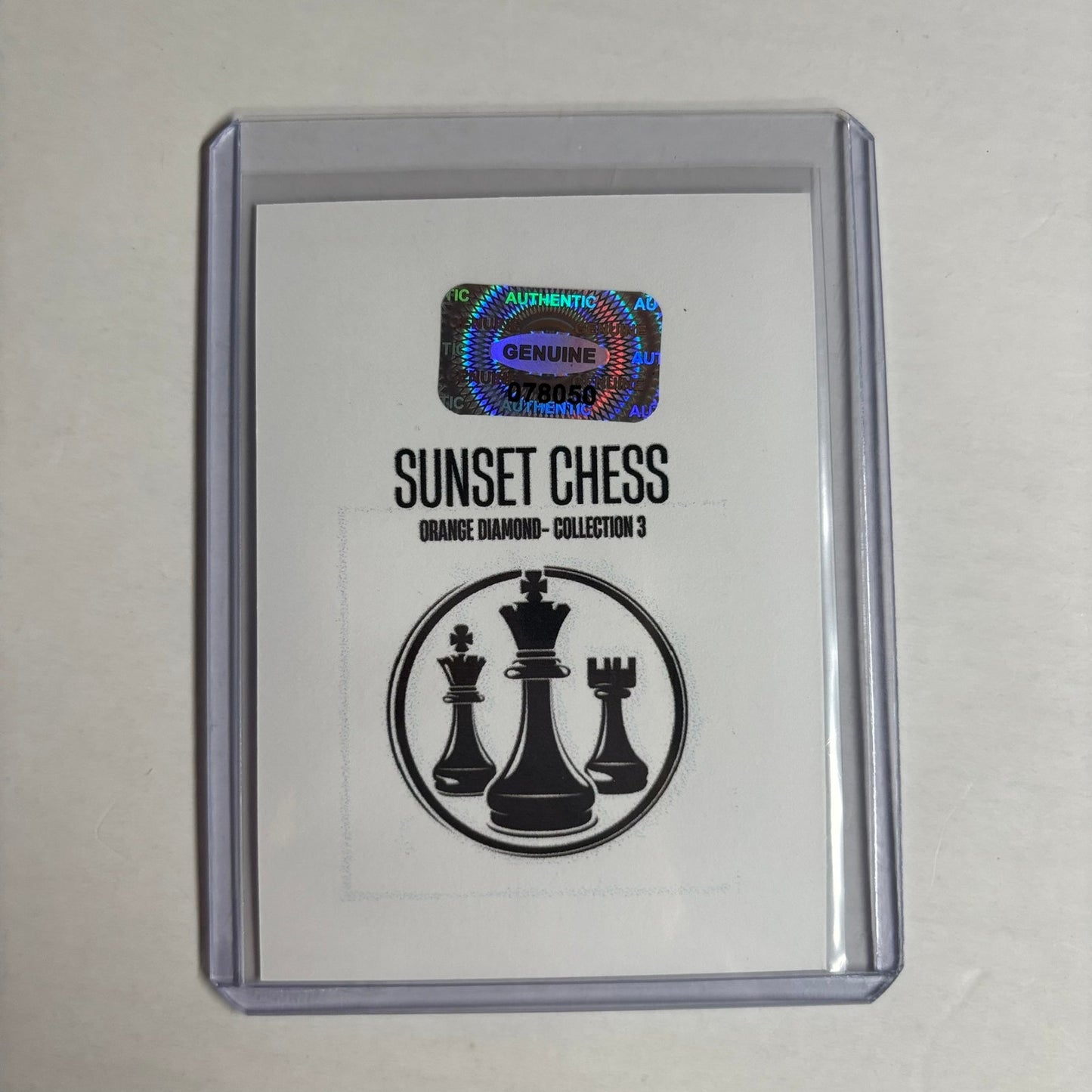 Orange Diamond Collection 3 - Trading Card