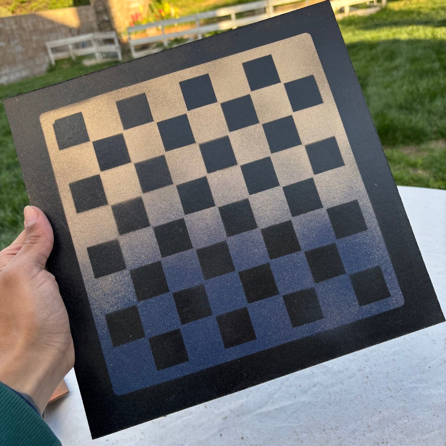Classic Vintage - Painted Chess Set