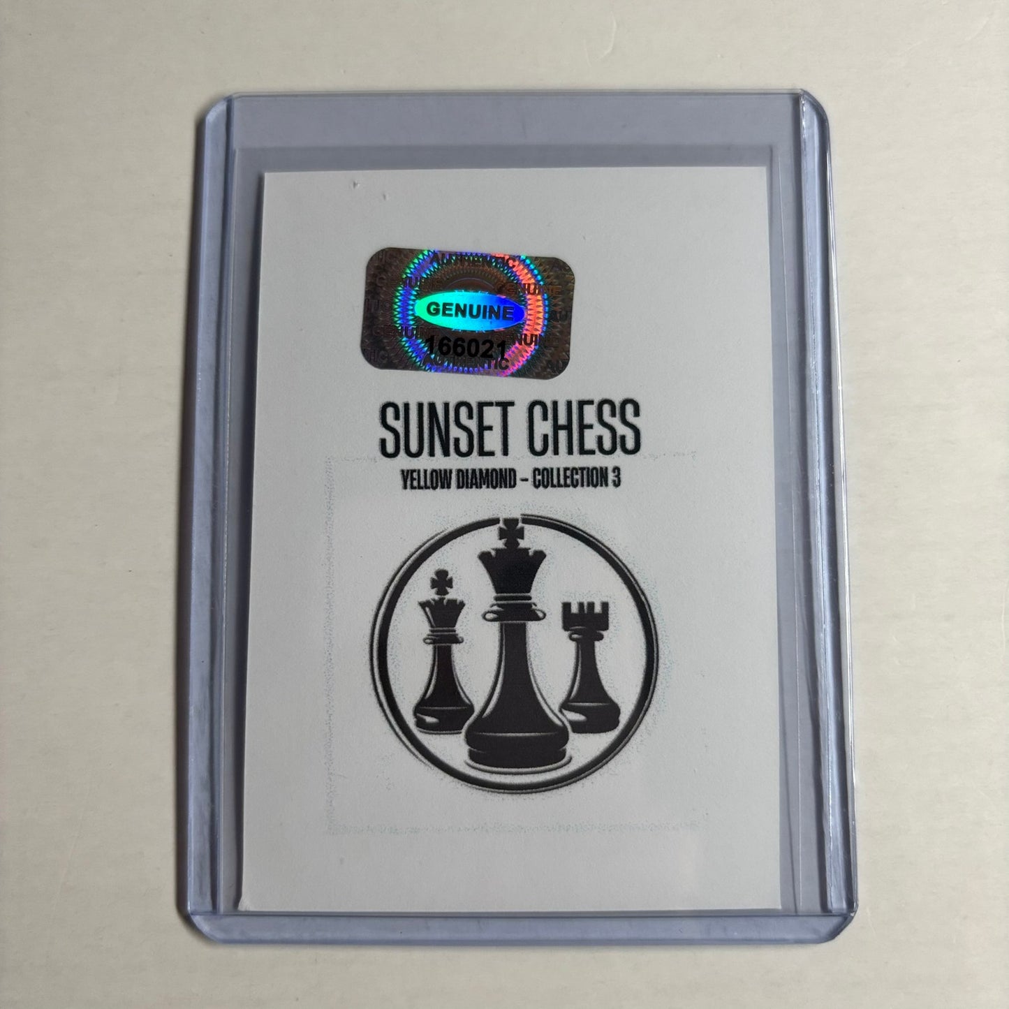 Yellow Diamond Collection 3 - Trading Card