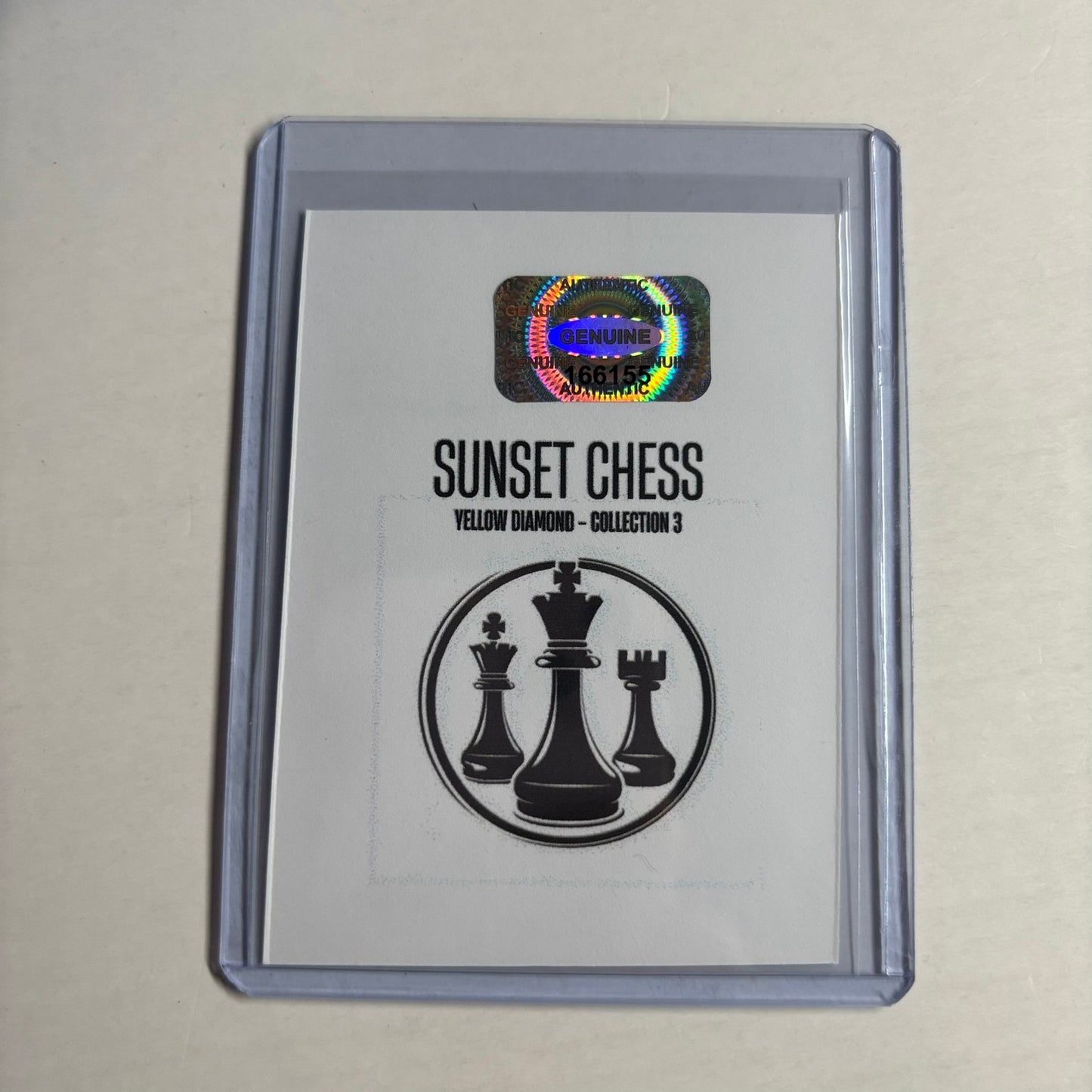 Yellow Diamond Collection 3 - Trading Card