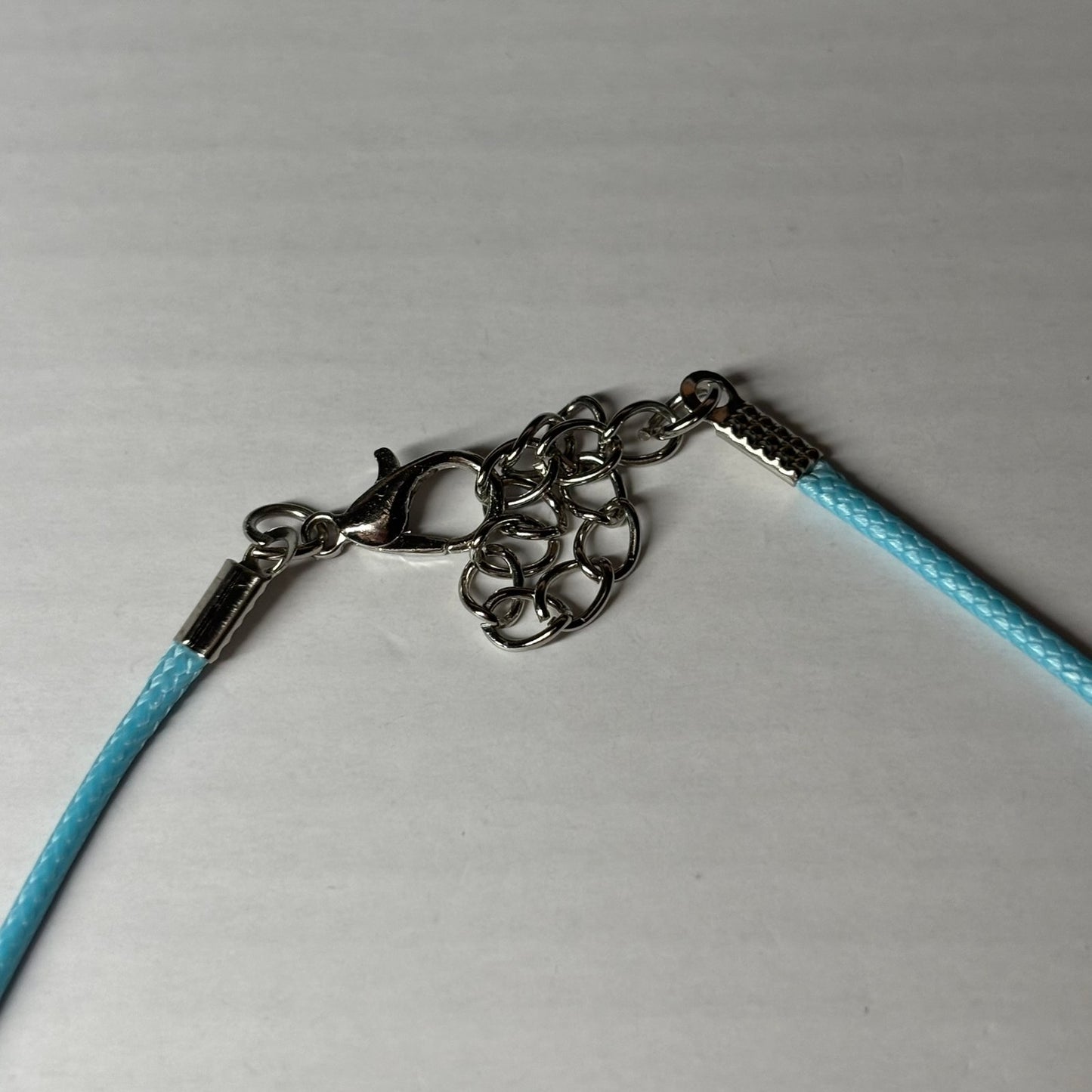 Shores Blue Pawn - Handmade Resin Chess Necklace