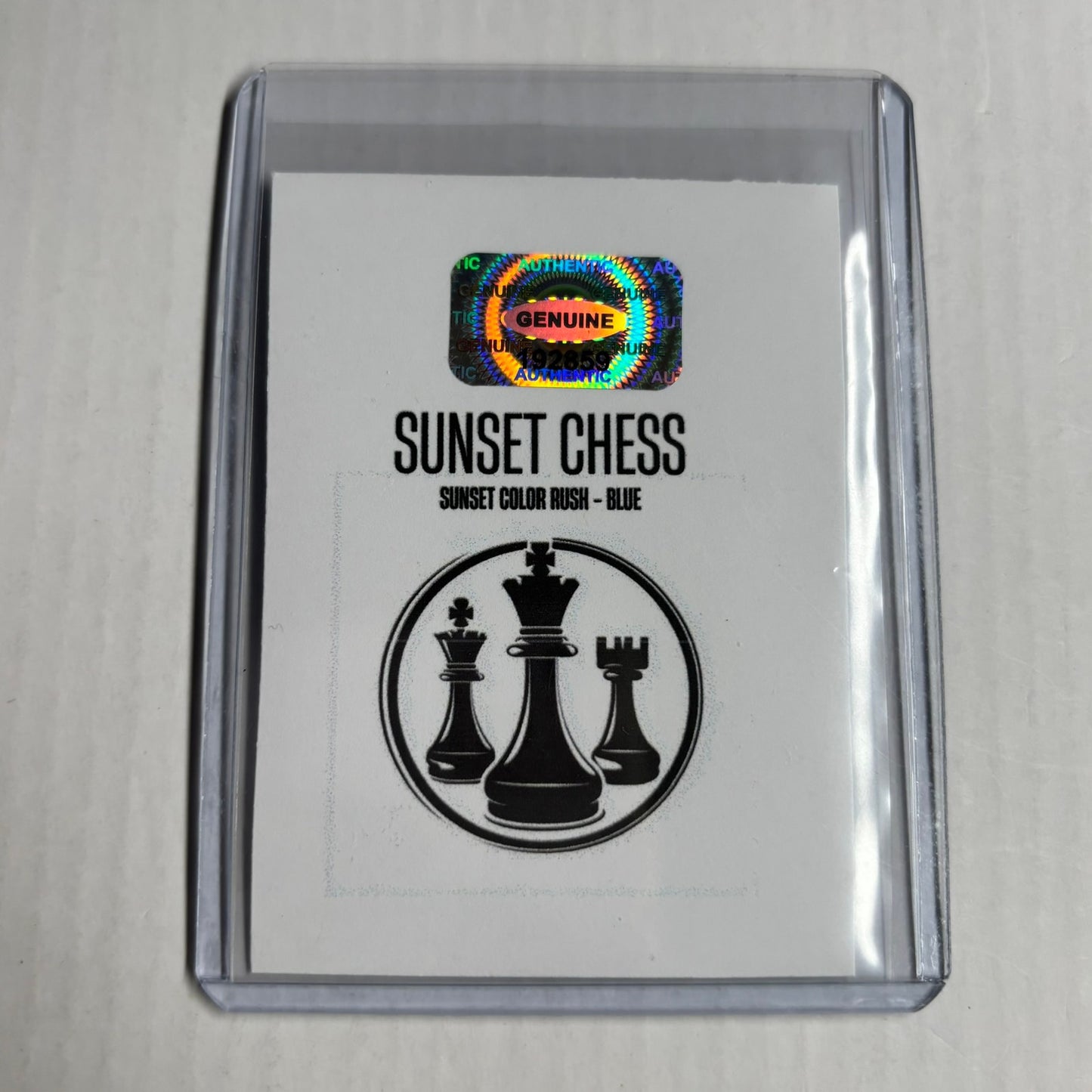 Blue Collection - Trading Card