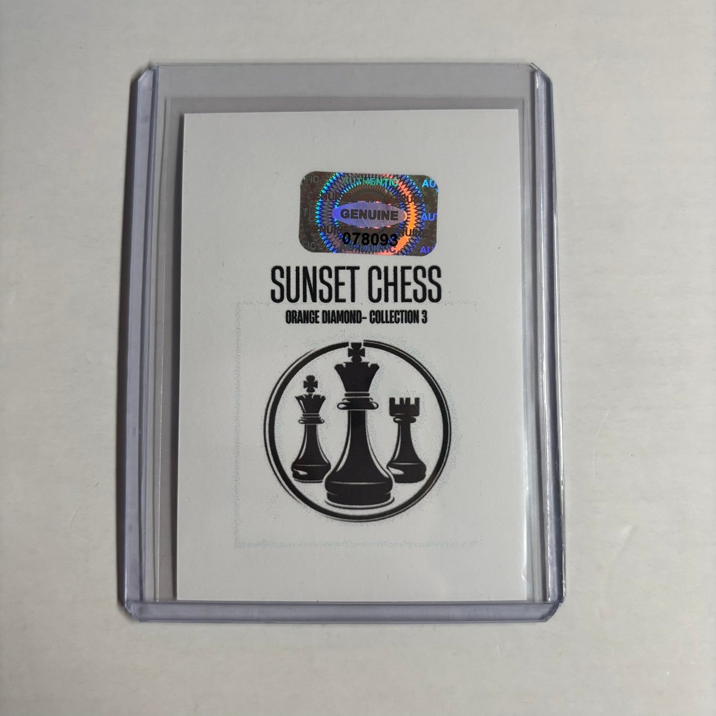 Orange Diamond Collection 3 - Trading Card