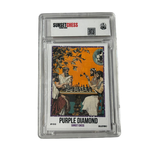 Purple Diamond Collection 2 - Premium Trading Card