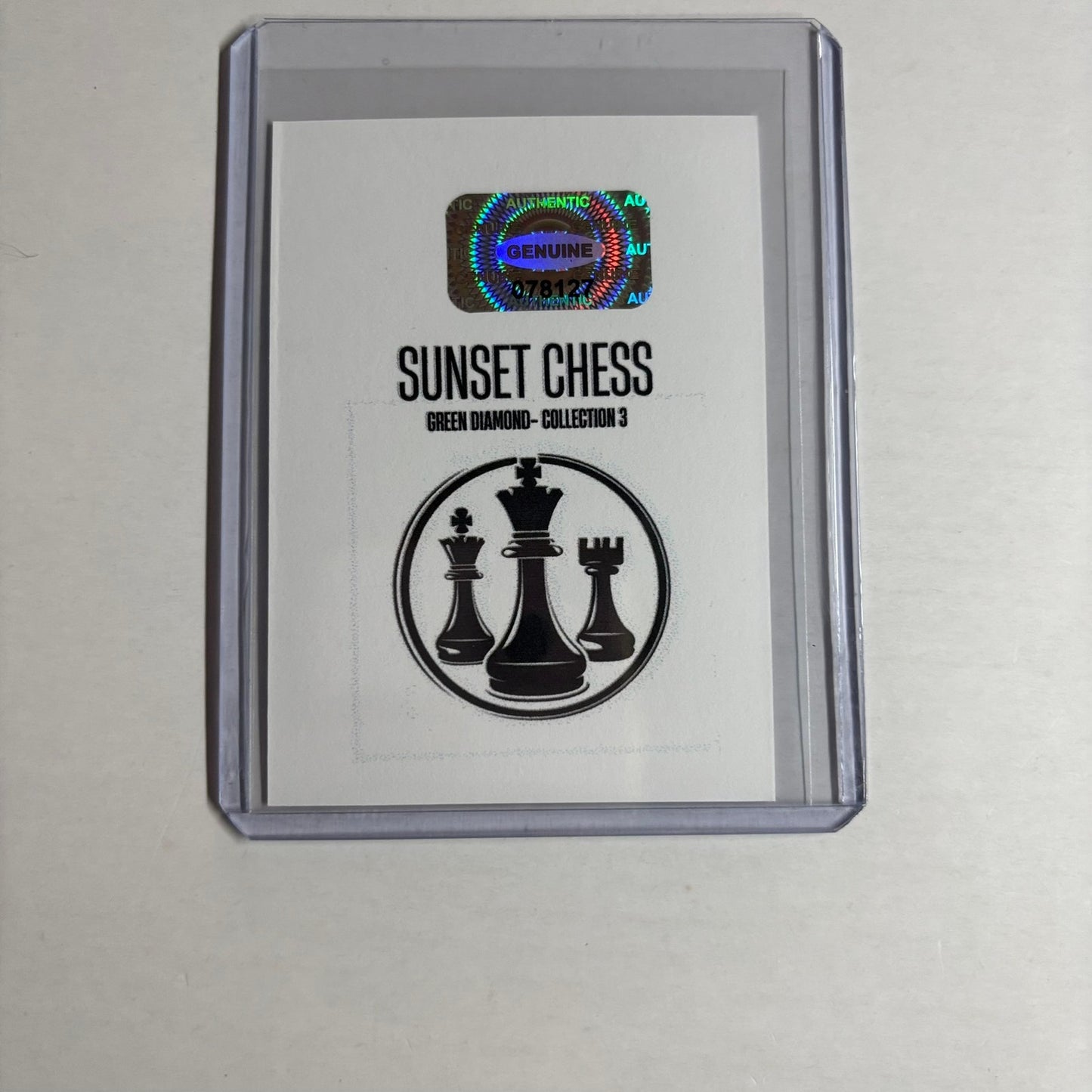 Green Diamond Collection 3 - Trading Card