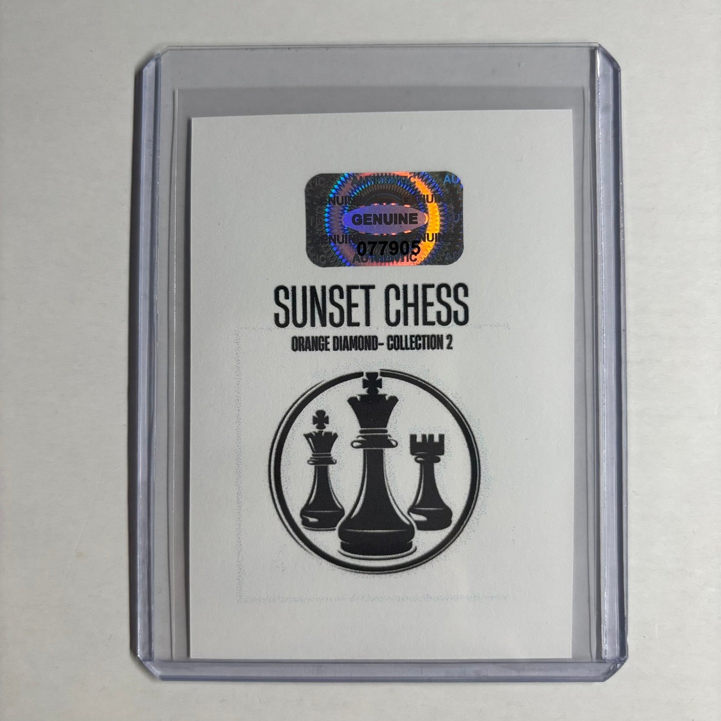 Orange Diamond Collection 2 - Trading Card