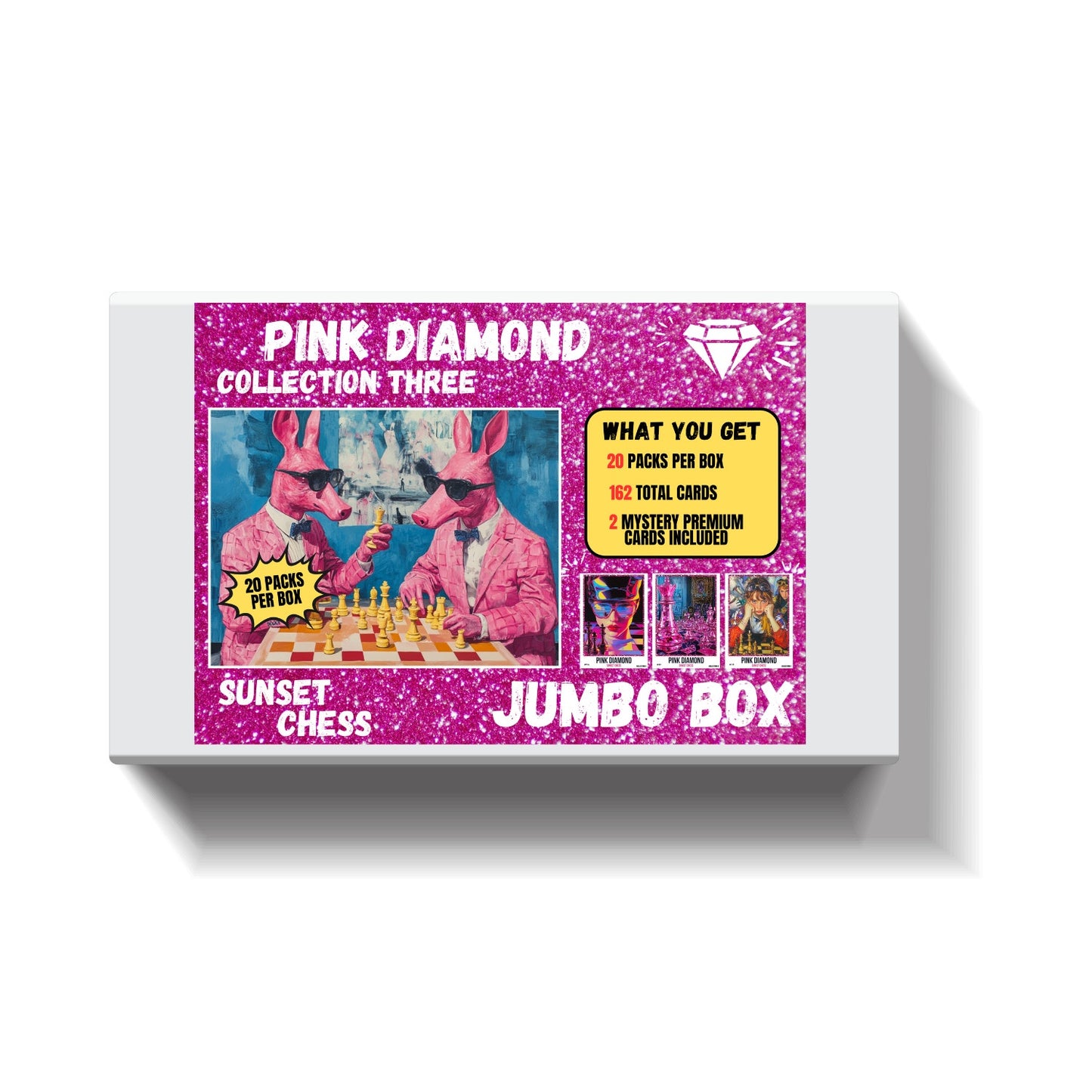 Pink Diamond Part 3 - Jumbo Box Pack - Chess Trading Cards
