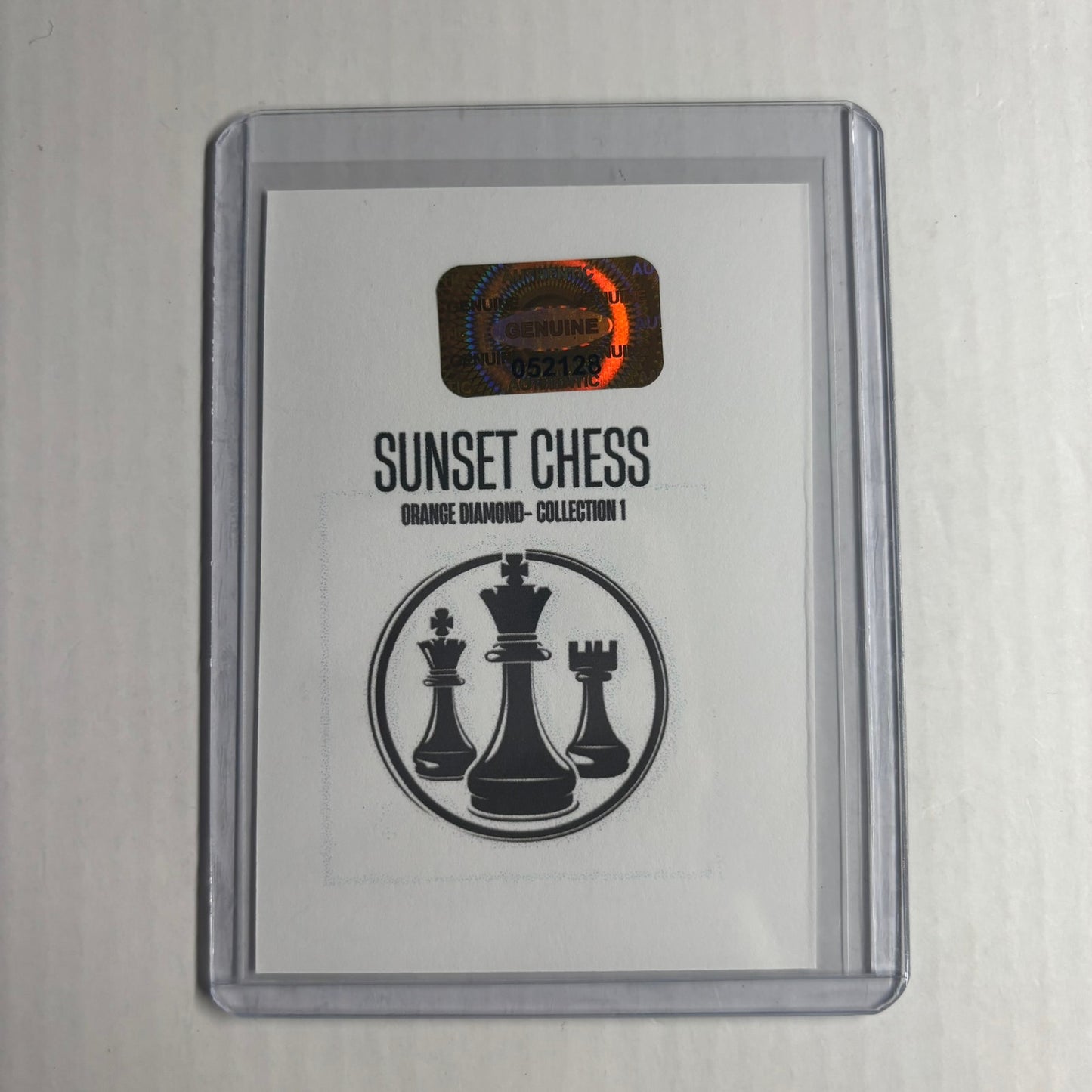 Orange Diamond Collection 1 - Trading Card